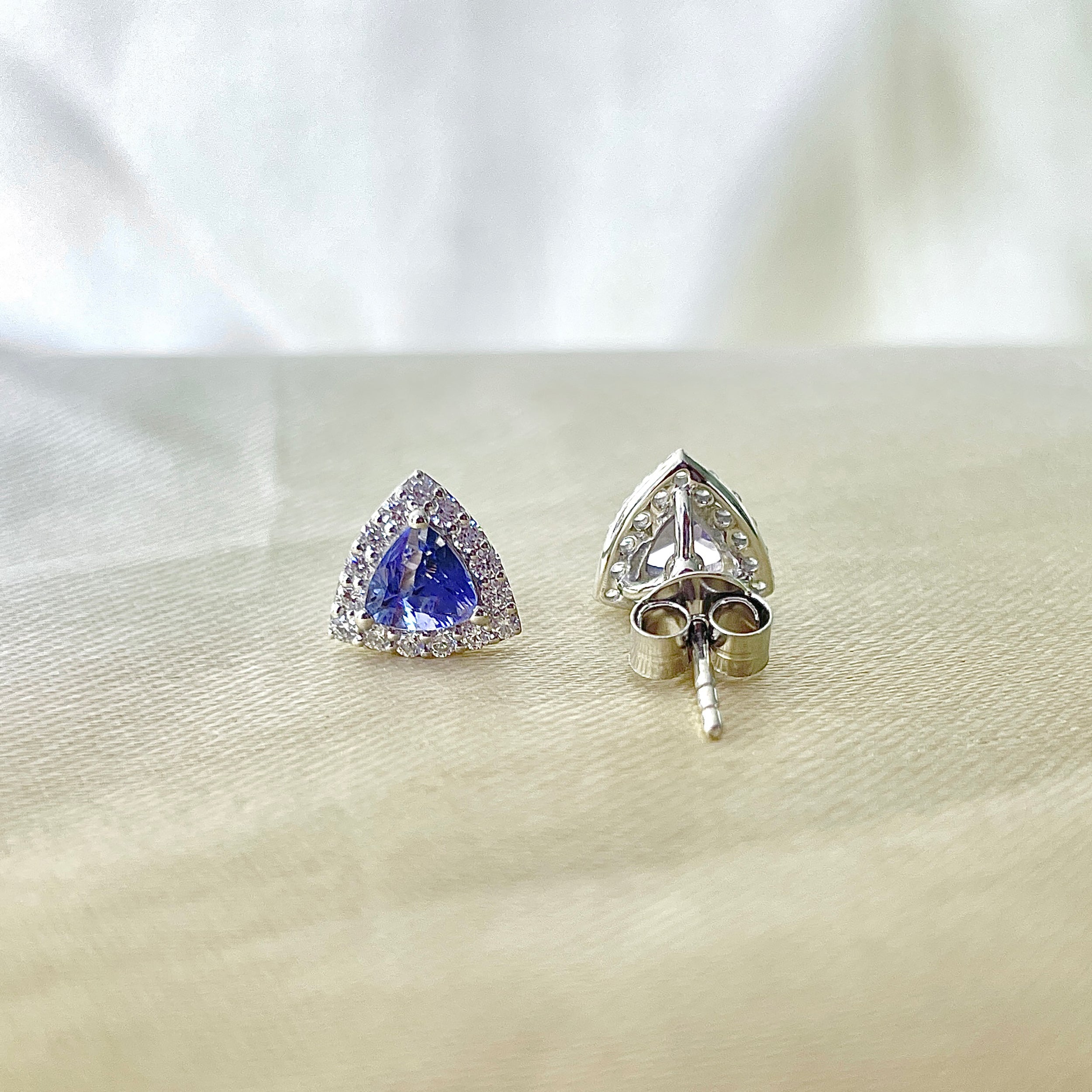 Tanzanite Earring-(TZN-RDE-950.)