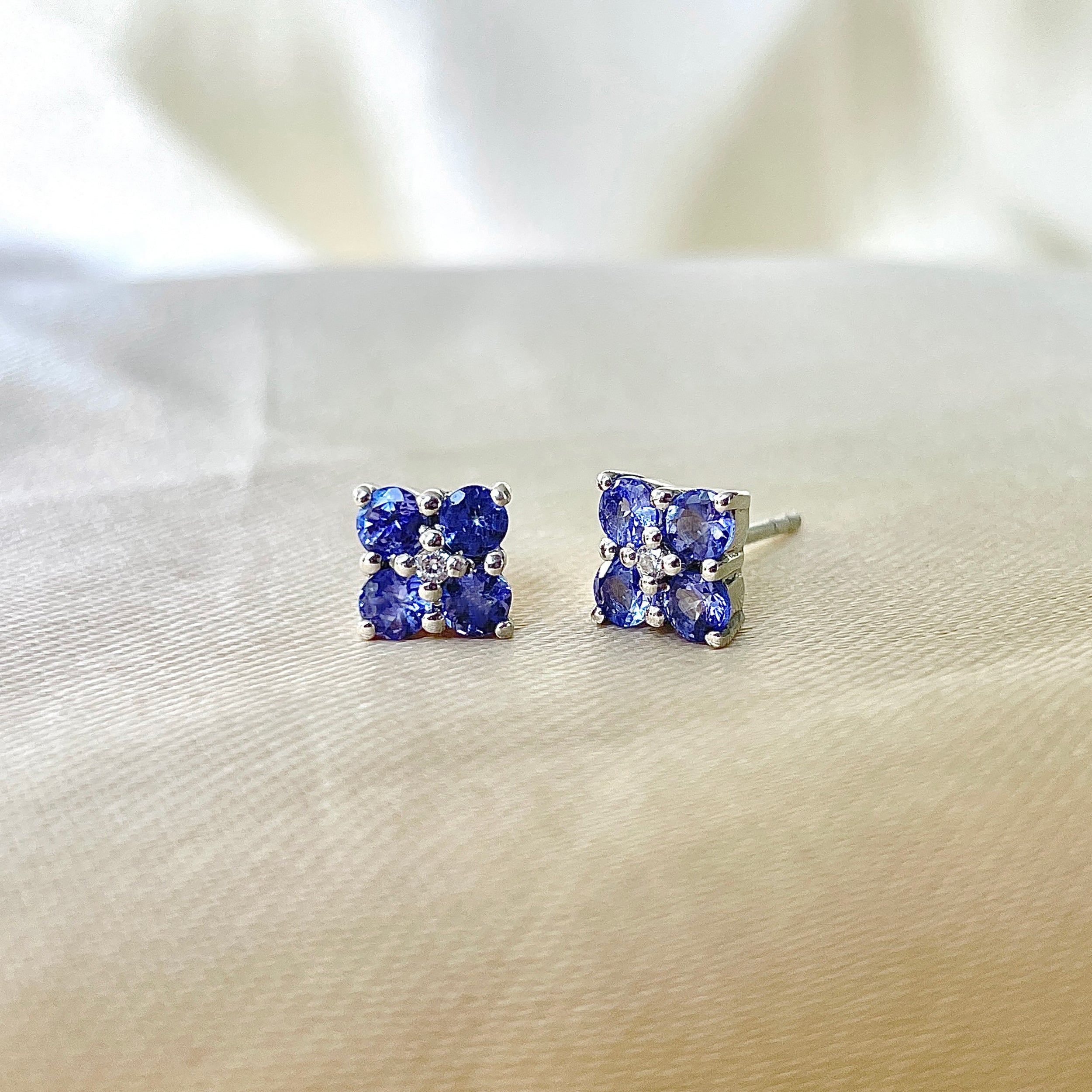 Tanzanite Earring-(TZN-RDE-951.)