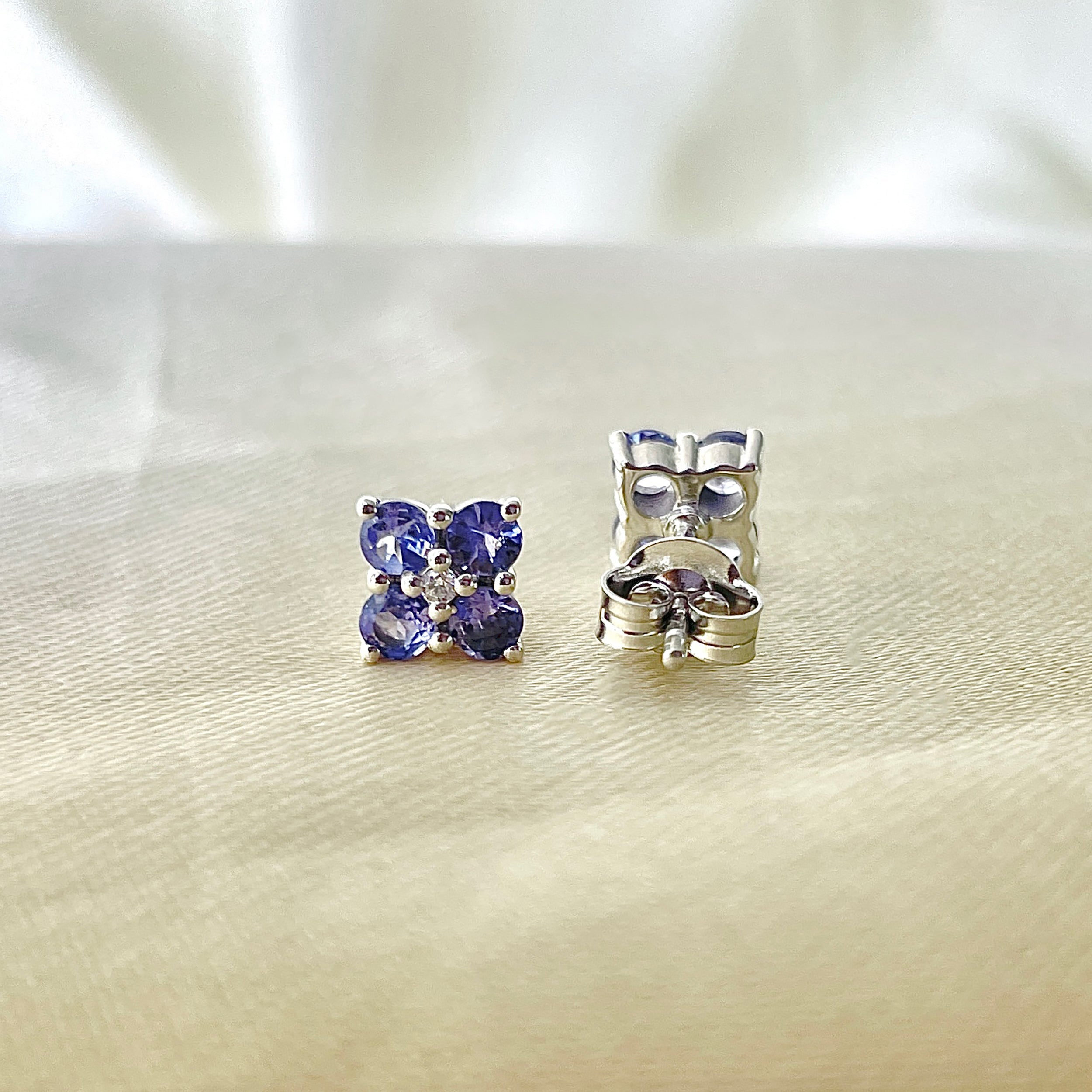 Tanzanite Earring-(TZN-RDE-951.)