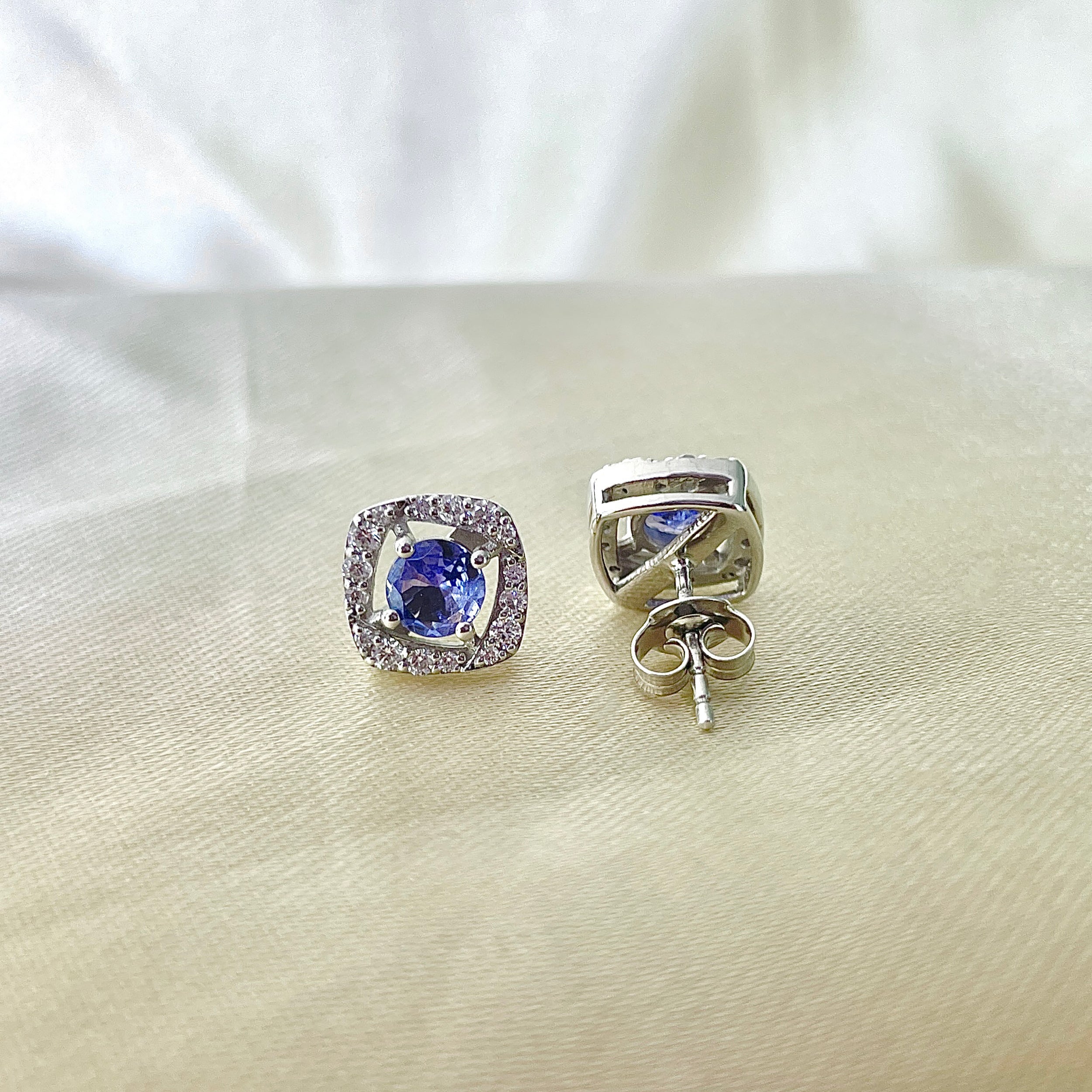 Tanzanite Earring-(TZN-RDE-952.)