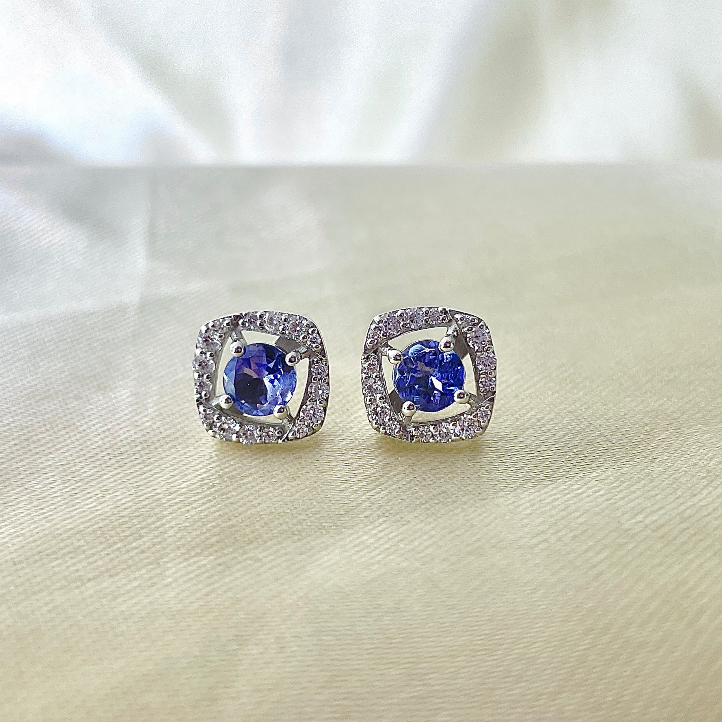 Tanzanite Earring-(TZN-RDE-952.)