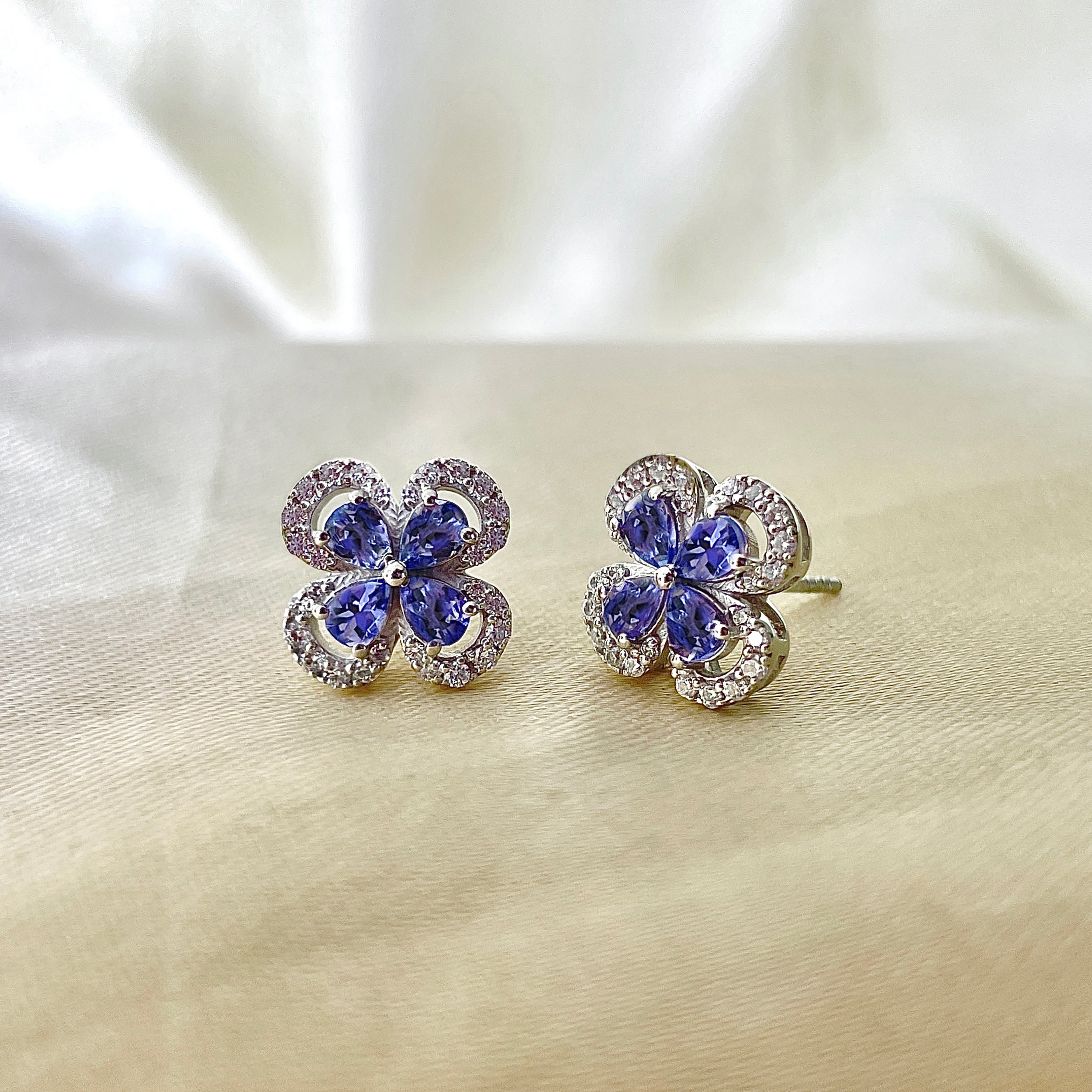Tanzanite Earring-(TZN-RDE-953.)
