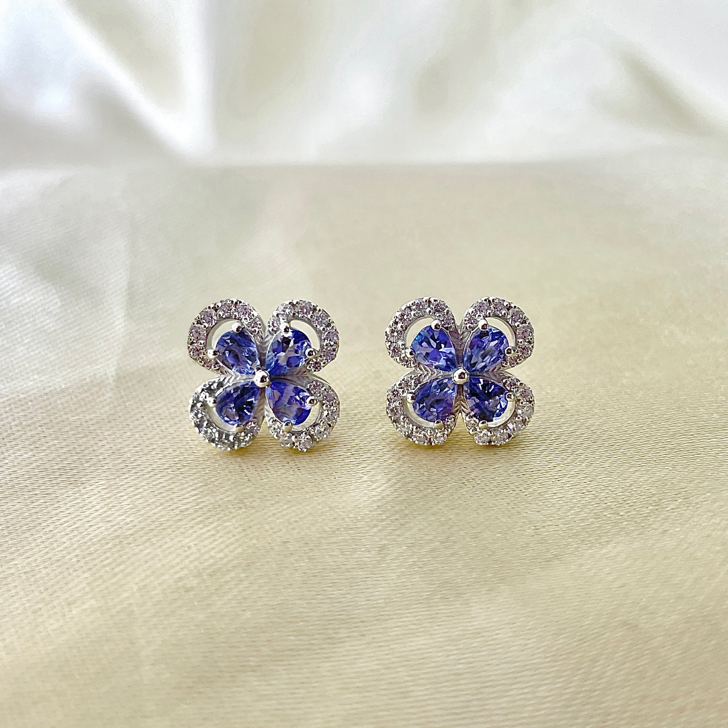 Tanzanite Earring-(TZN-RDE-953.)
