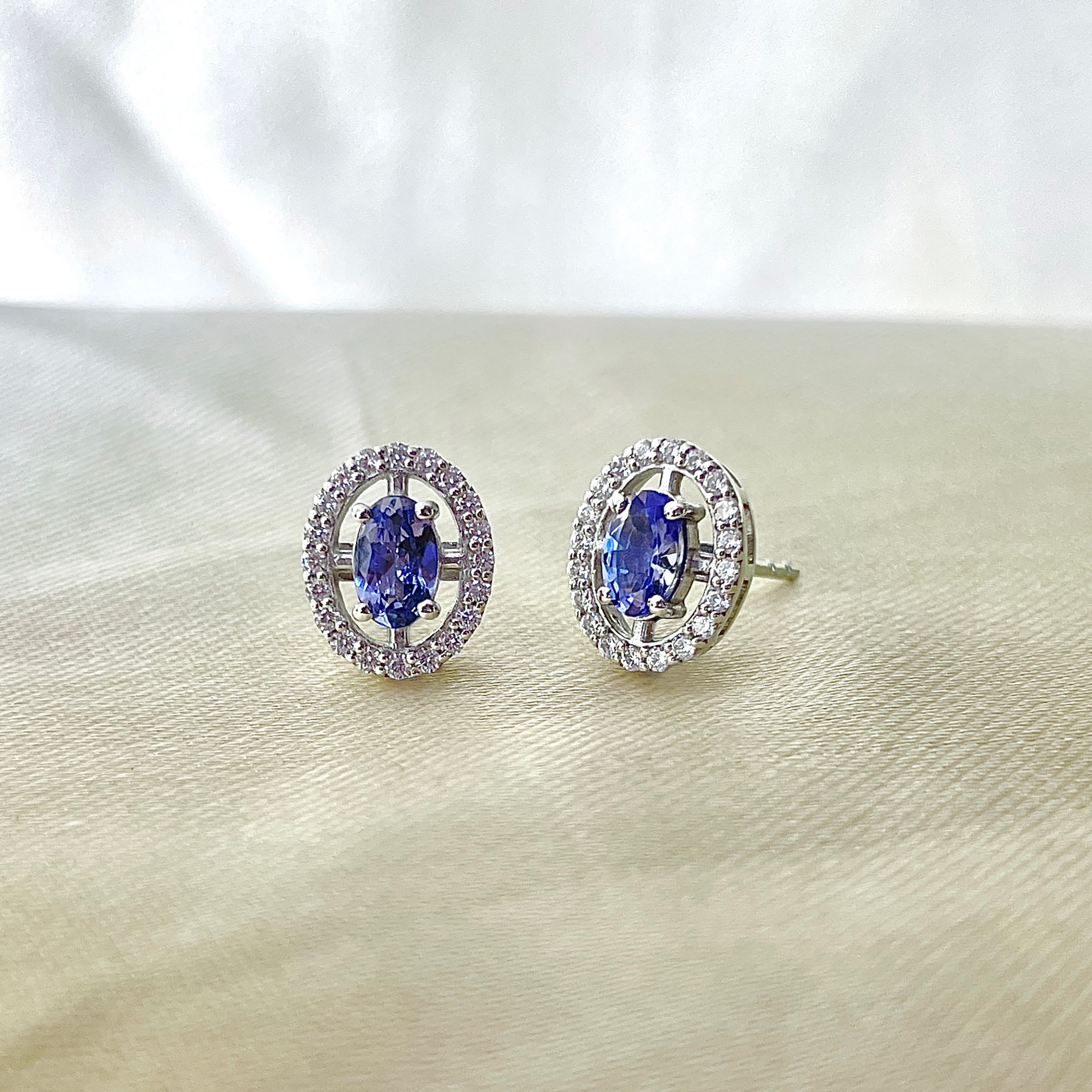 Tanzanite Earring-(TZN-RDE-955.)