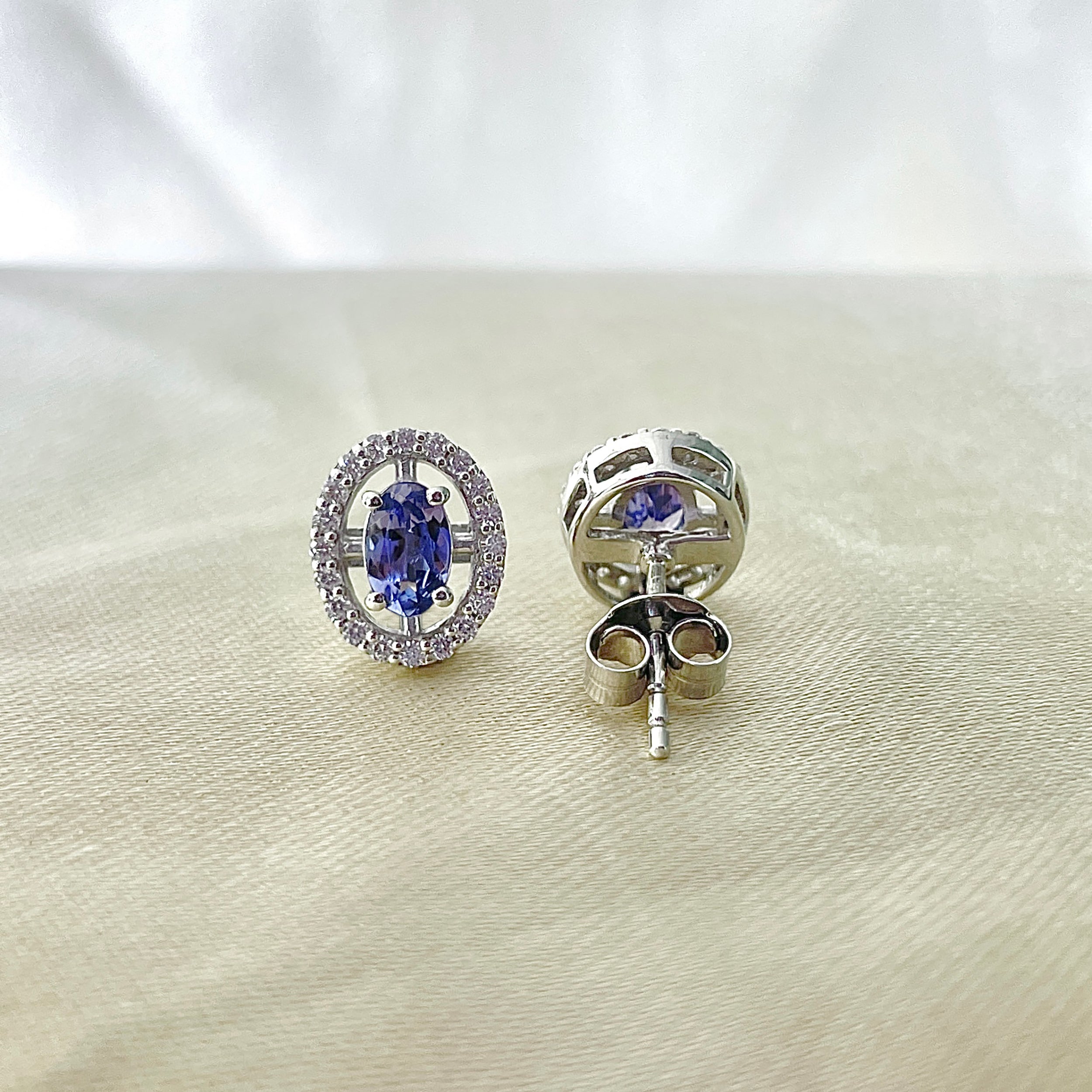 Tanzanite Earring-(TZN-RDE-955.)