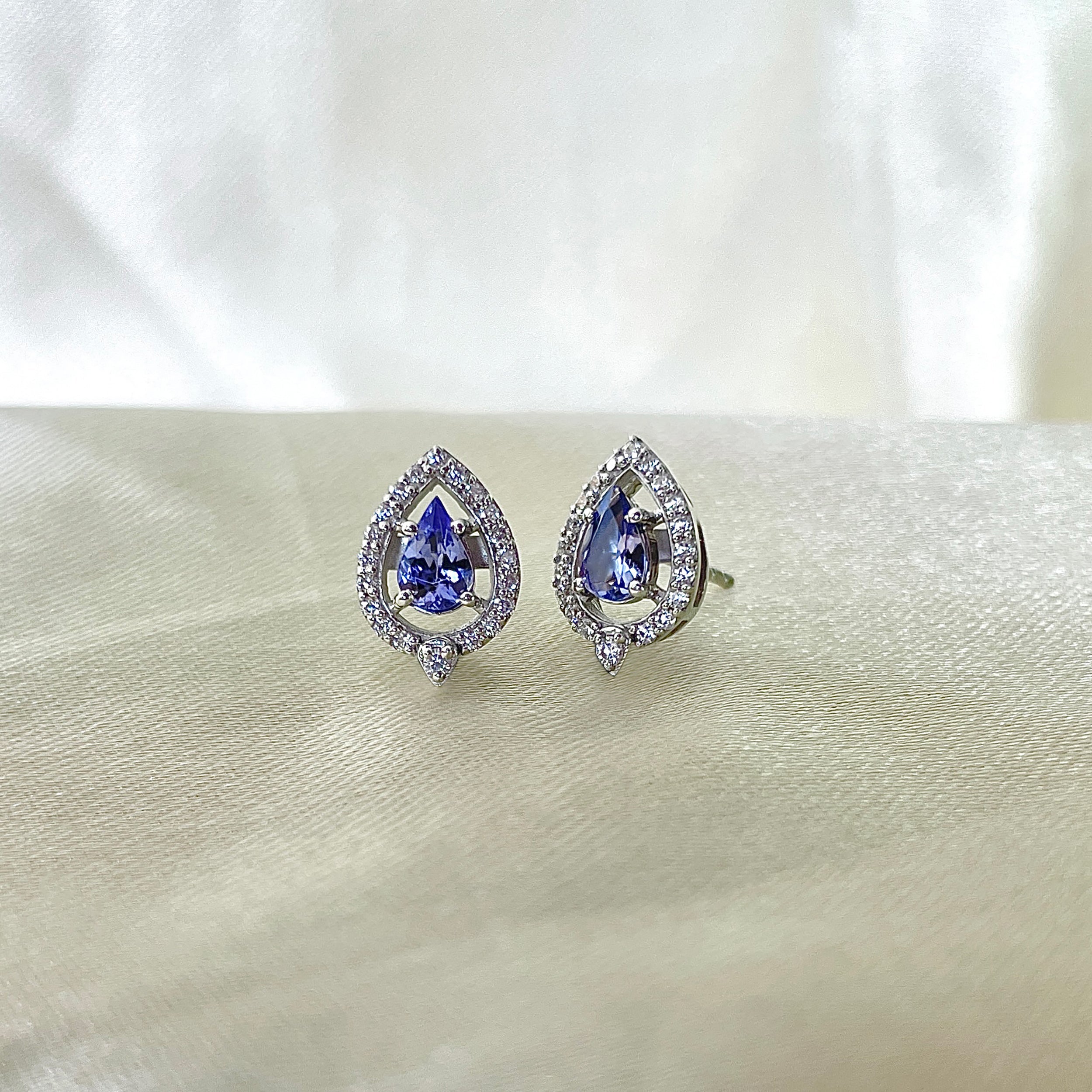 Tanzanite Earring-(TZN-RDE-956.)