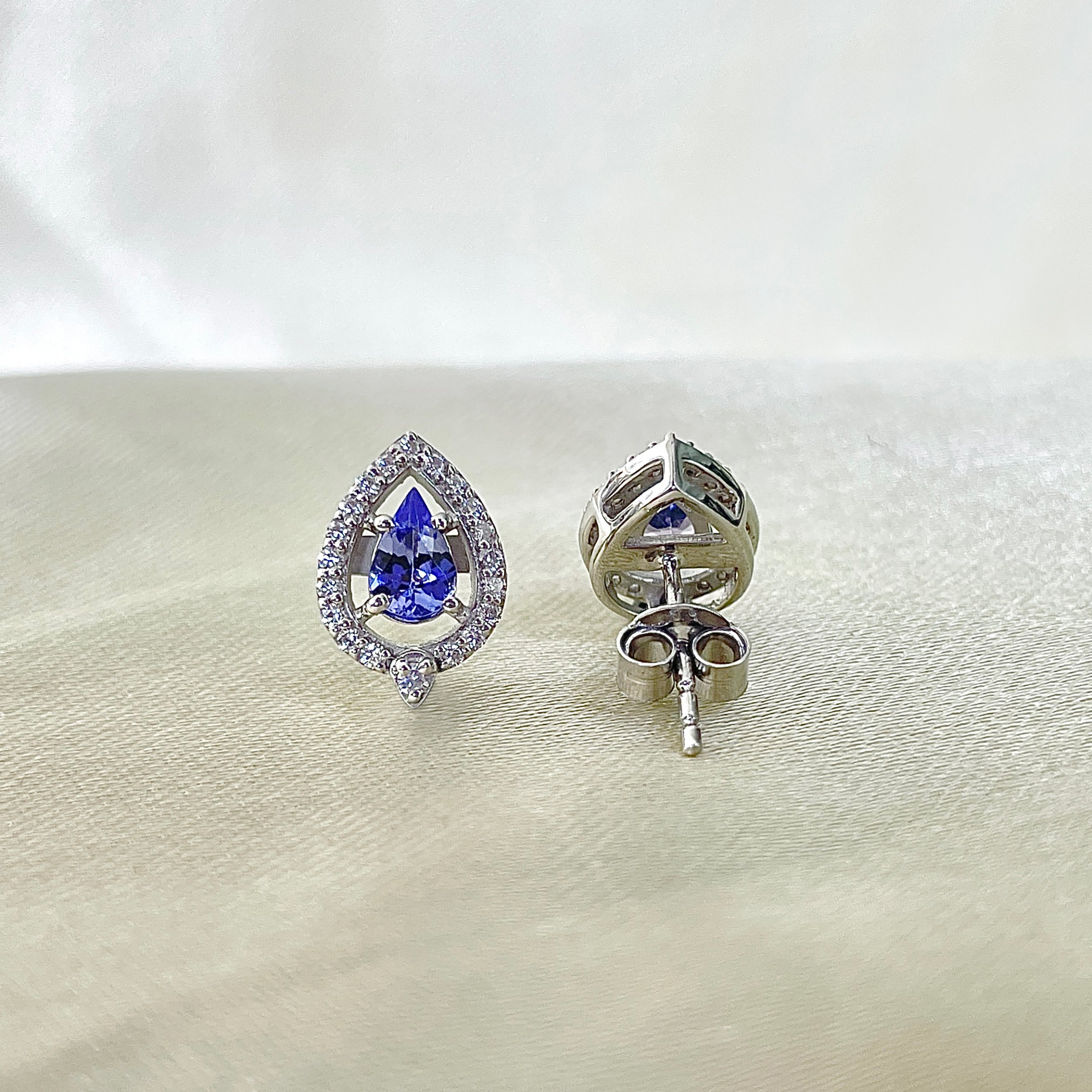 Tanzanite Earring-(TZN-RDE-956.)