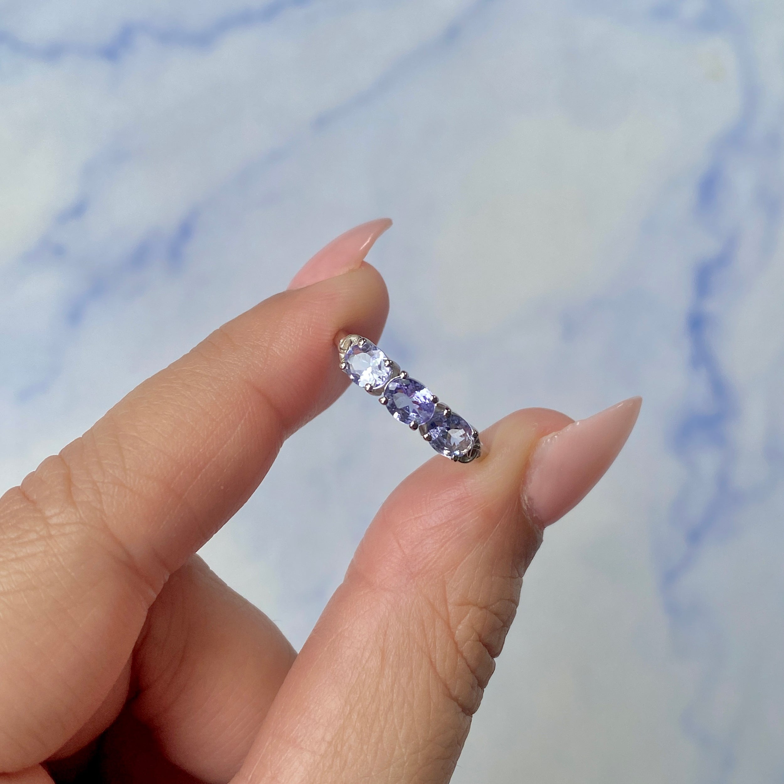 Tanzanite Ring-(TZN-SR-2037.)