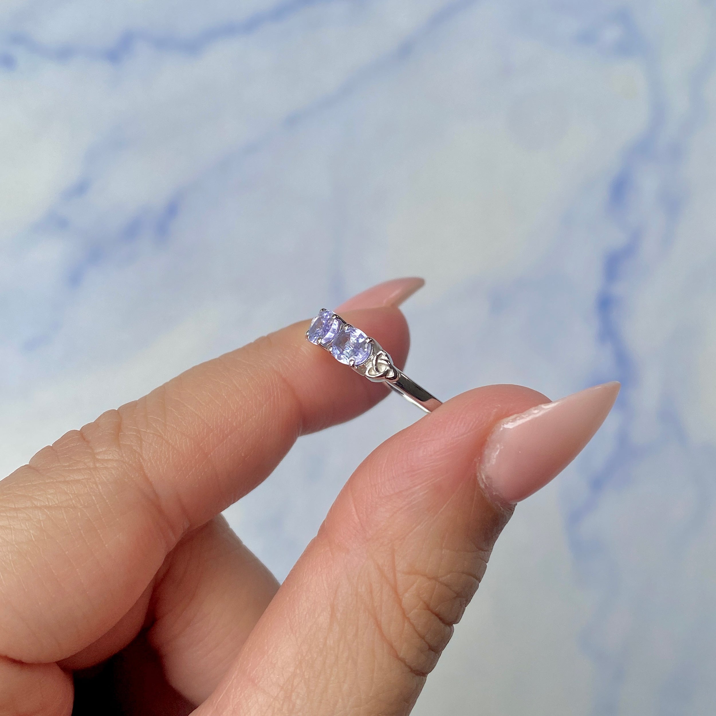 Tanzanite Ring-(TZN-SR-2037.)