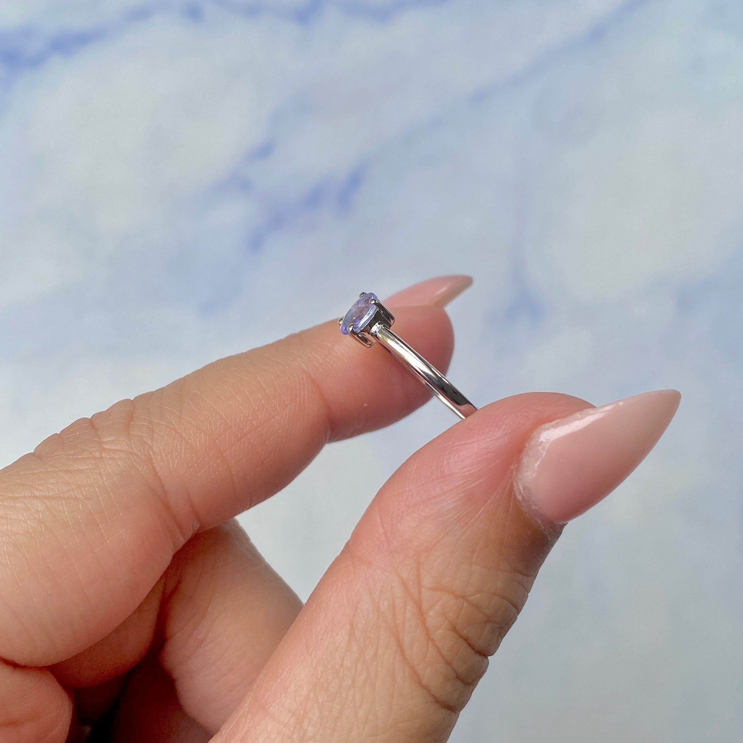 Tanzanite Ring-(TZN-SR-2508.)