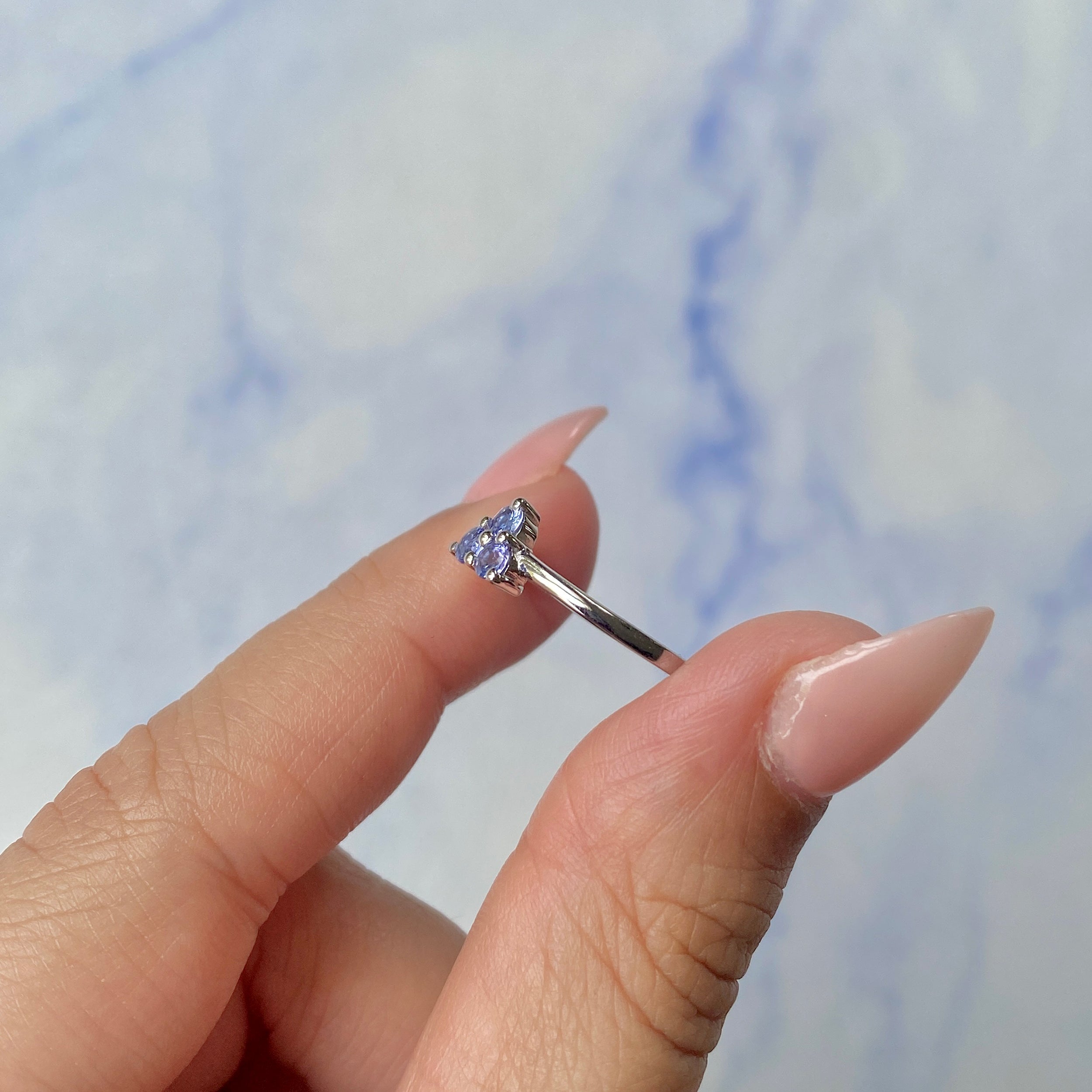 Tanzanite Ring-(TZN-SR-2536.)