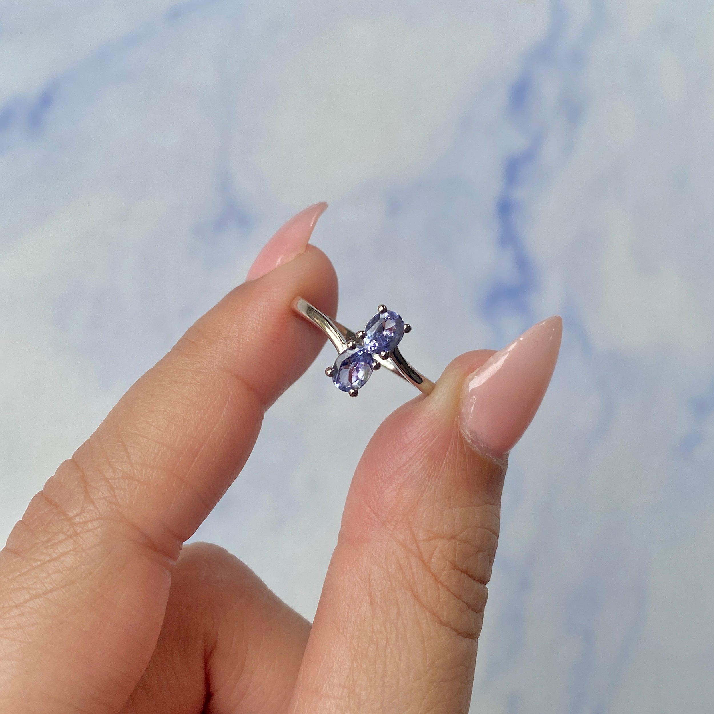Tanzanite Ring-(TZN-SR-2595.)