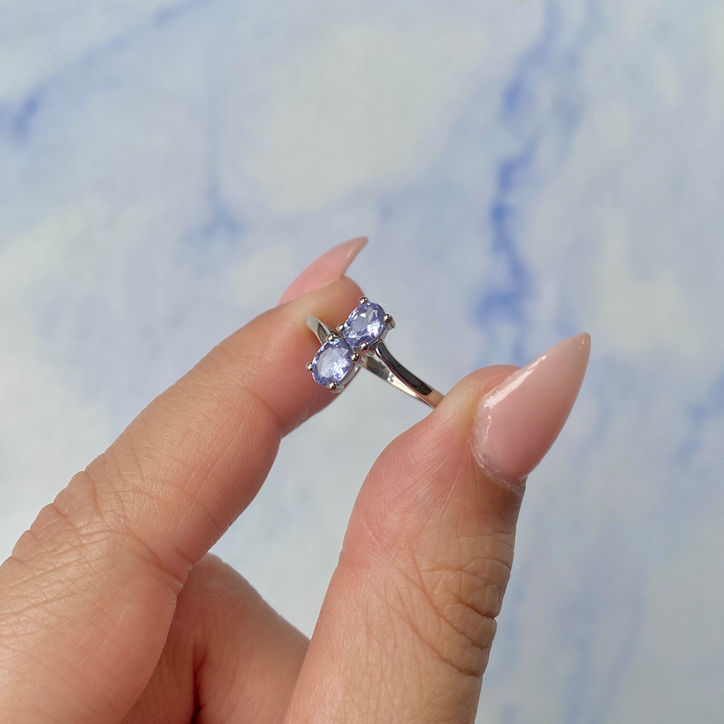 Tanzanite Ring-(TZN-SR-2595.)