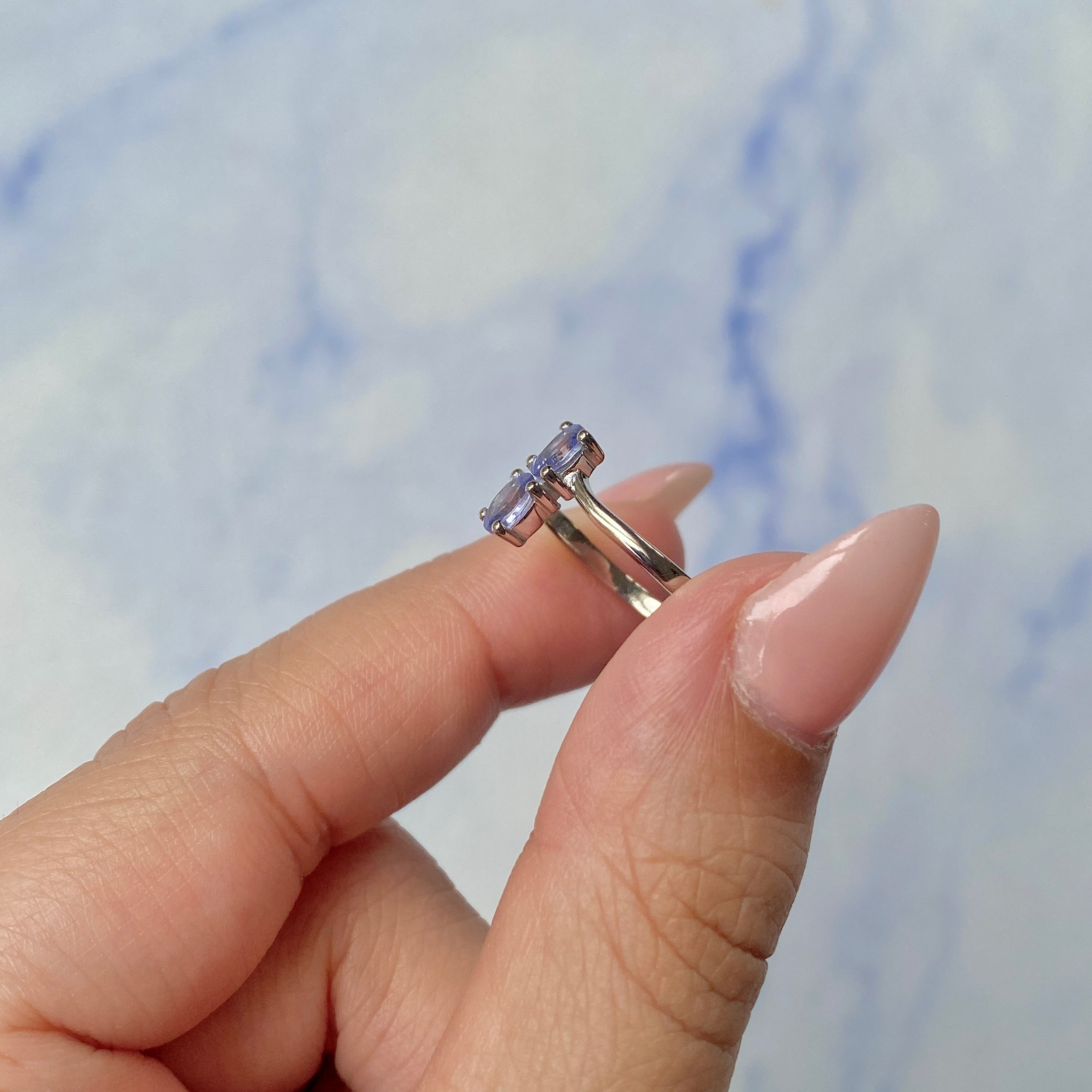 Tanzanite Ring-(TZN-SR-2595.)
