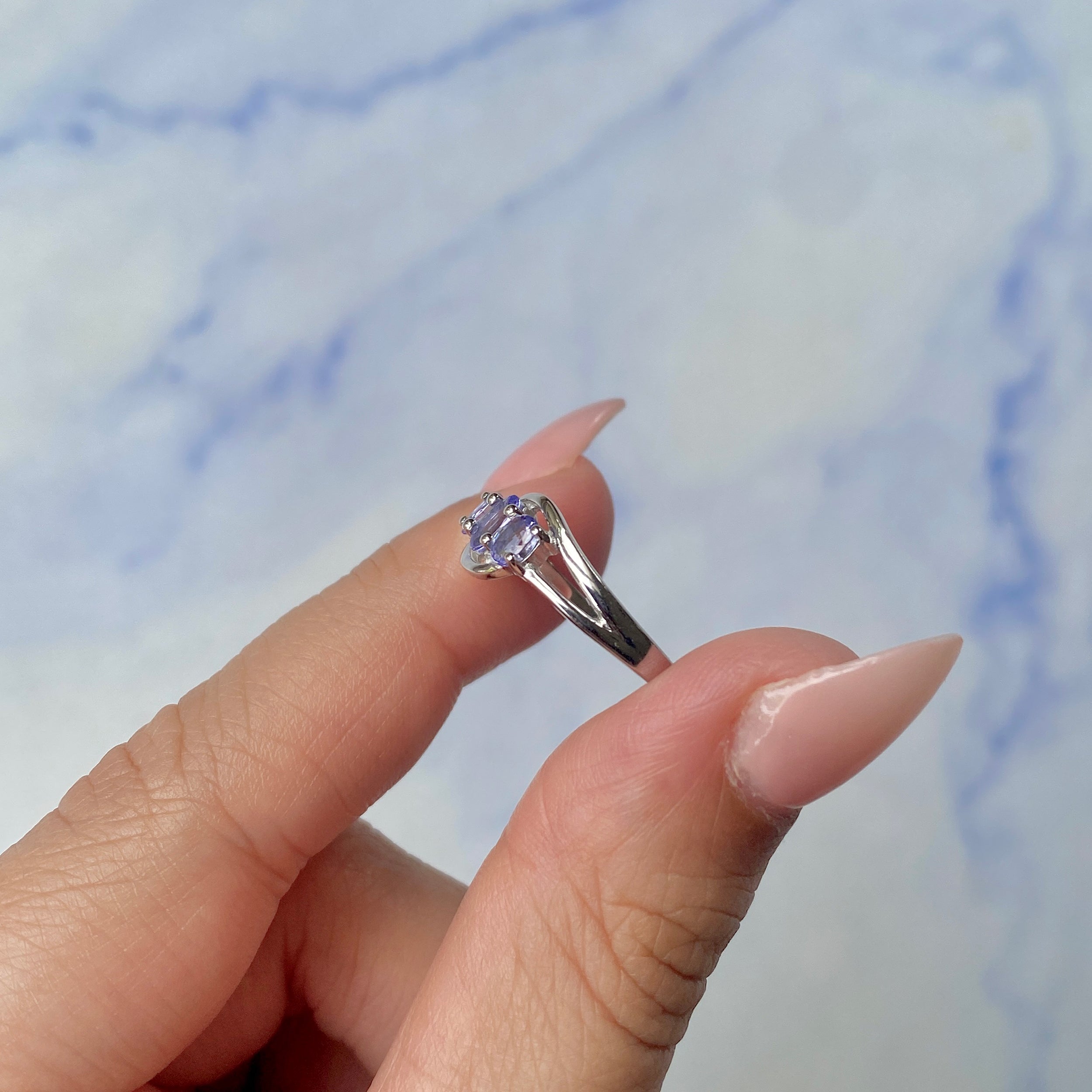 Tanzanite Ring-(TZN-SR-2606.)