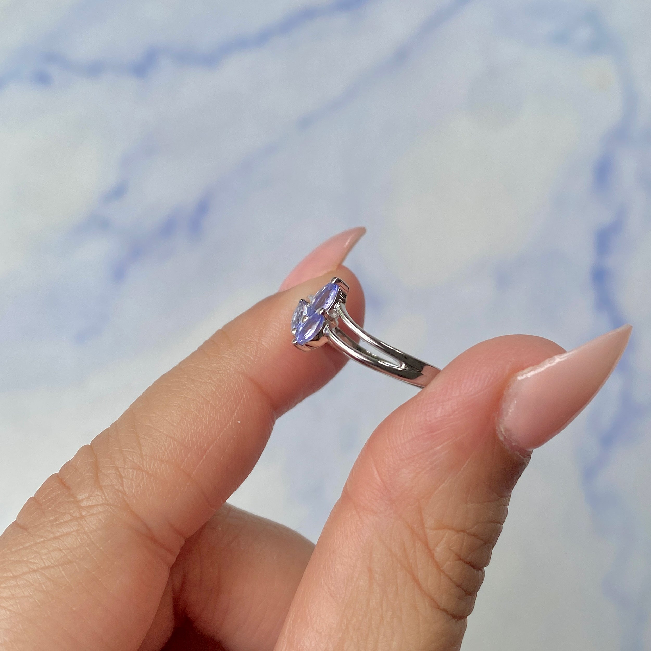 Tanzanite Ring-(TZN-SR-2607.)