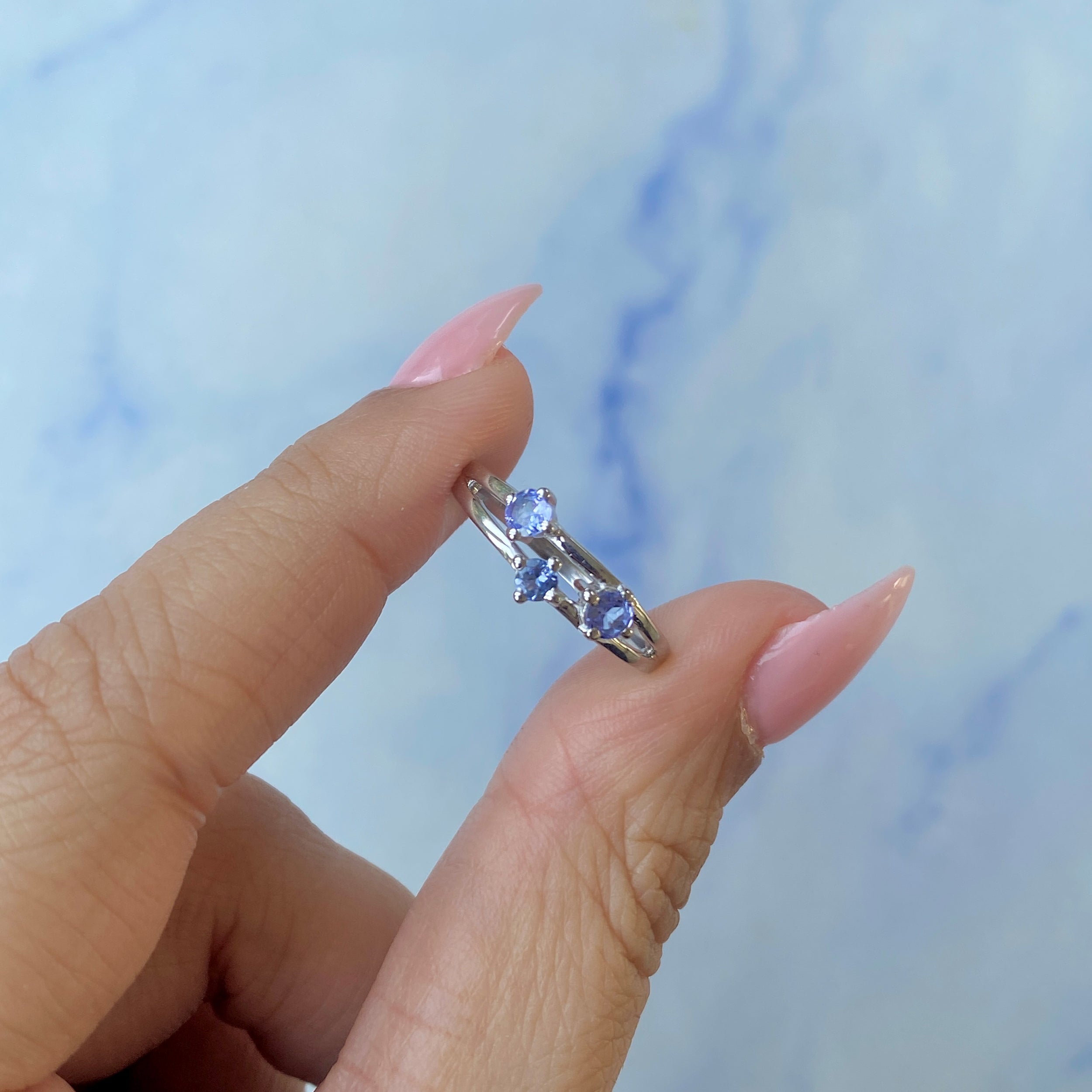 Tanzanite Ring-(TZN-SR-2610.)