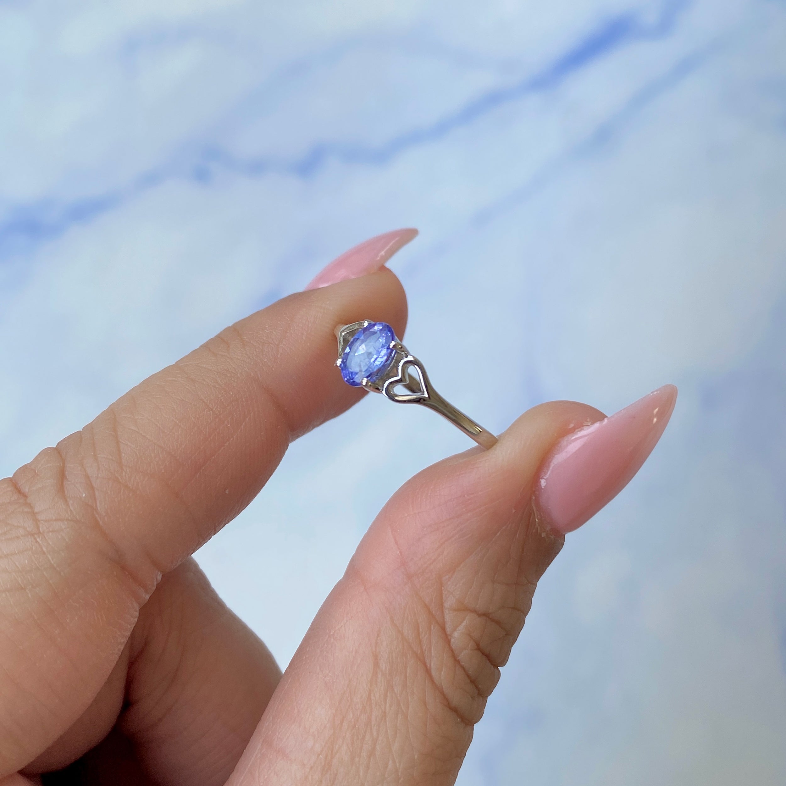 Tanzanite Ring-(TZN-SR-2620.)