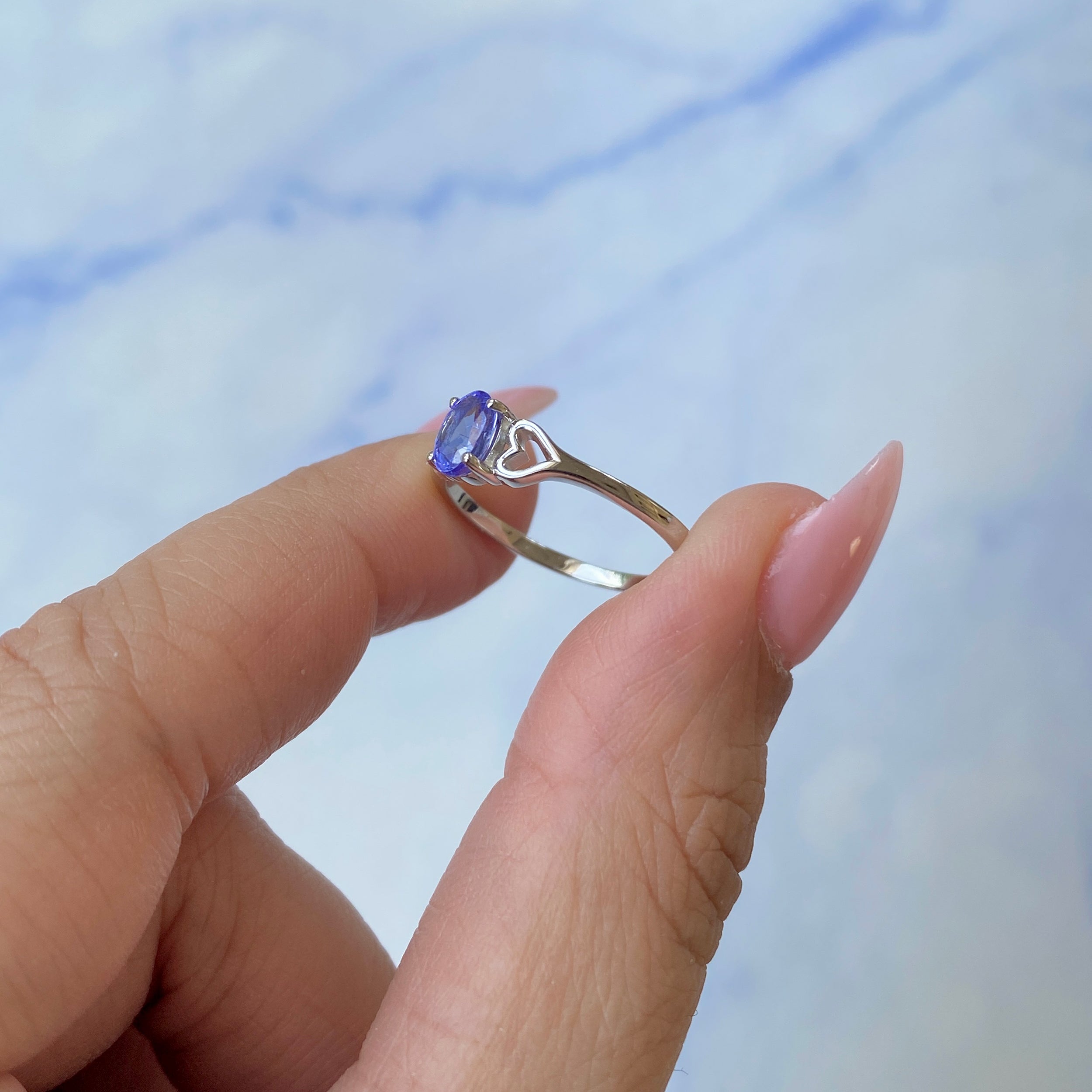 Tanzanite Ring-(TZN-SR-2620.)