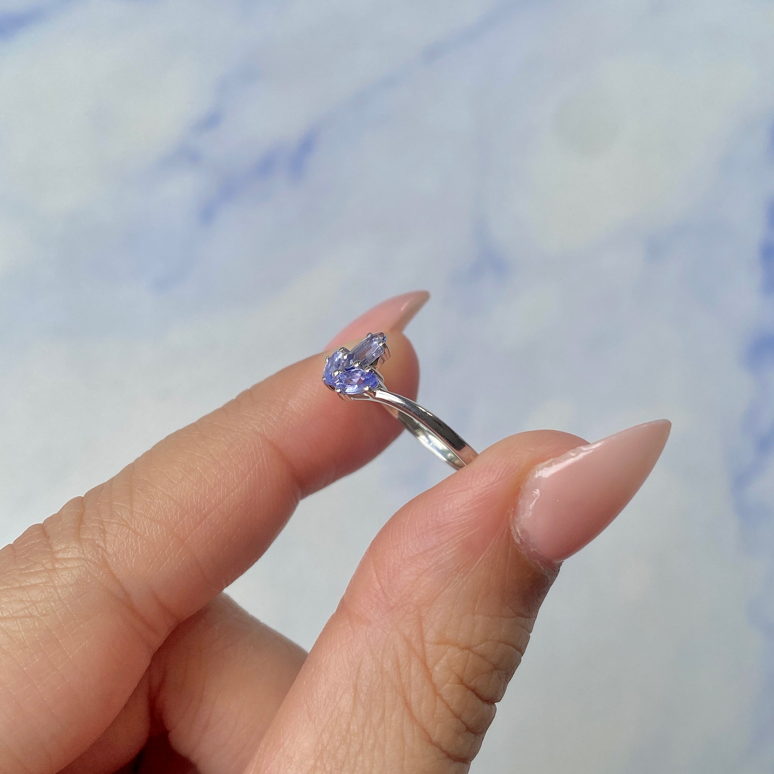 Tanzanite Ring-(TZN-SR-2656.)