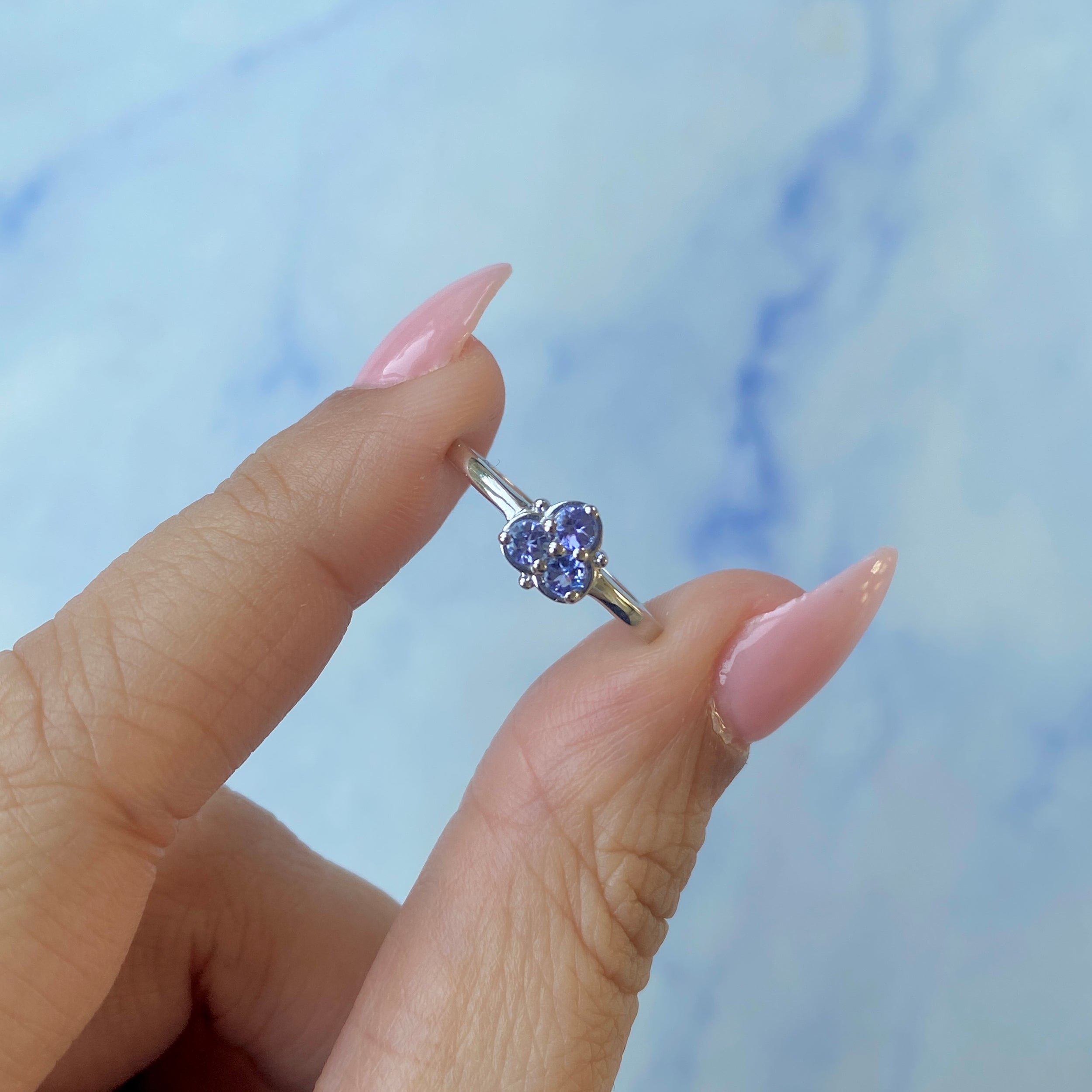 Tanzanite Ring-(TZN-SR-2668.)