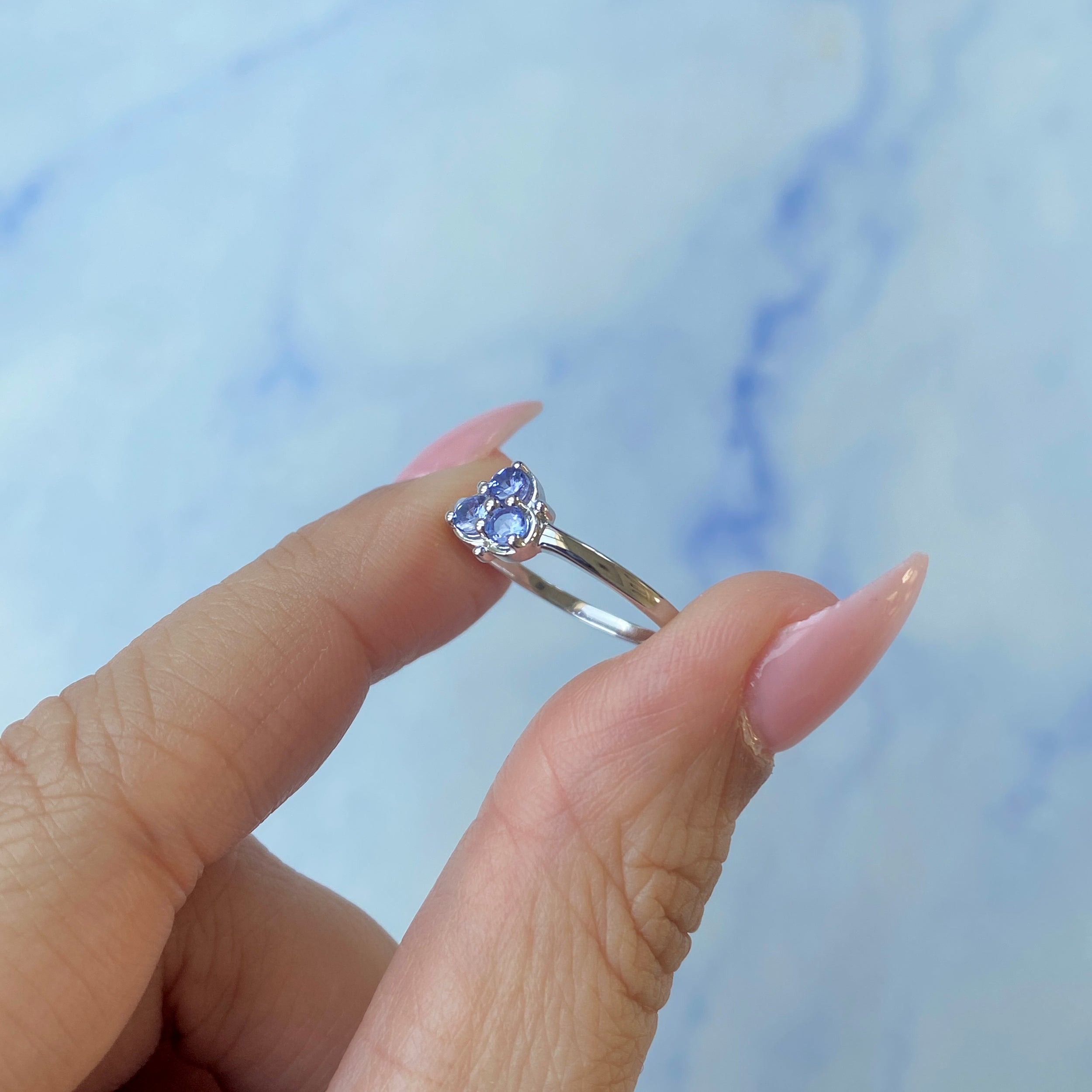 Tanzanite Ring-(TZN-SR-2668.)