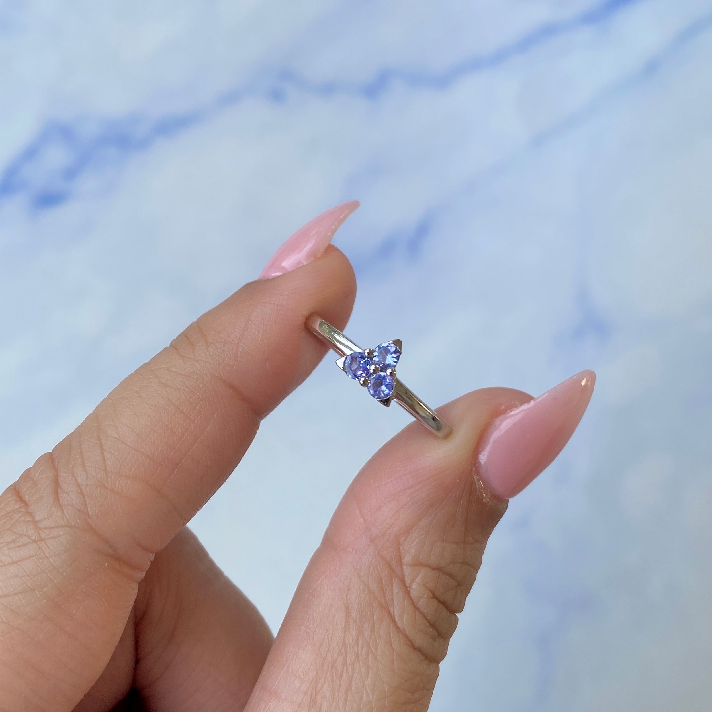 Tanzanite Ring-(TZN-SR-2669.)