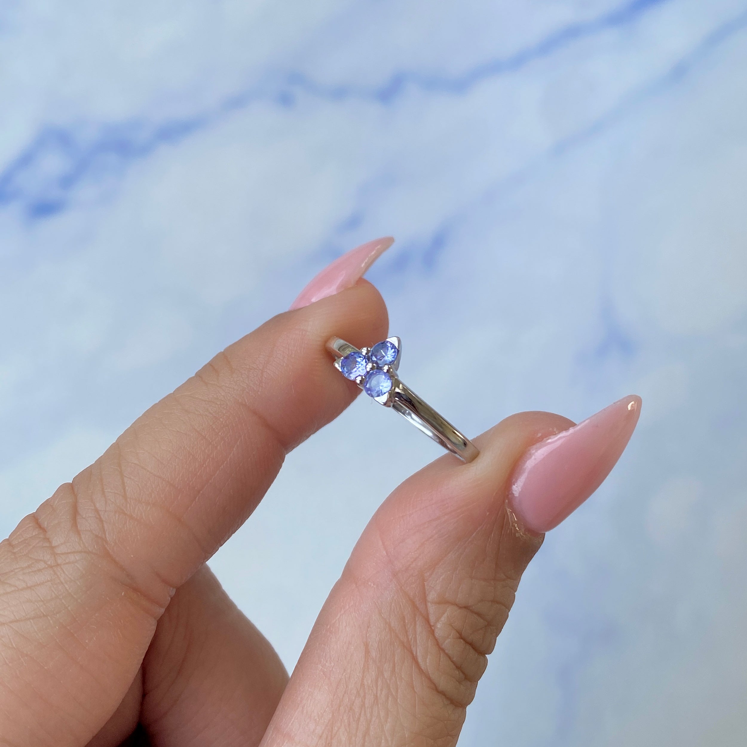 Tanzanite Ring-(TZN-SR-2669.)