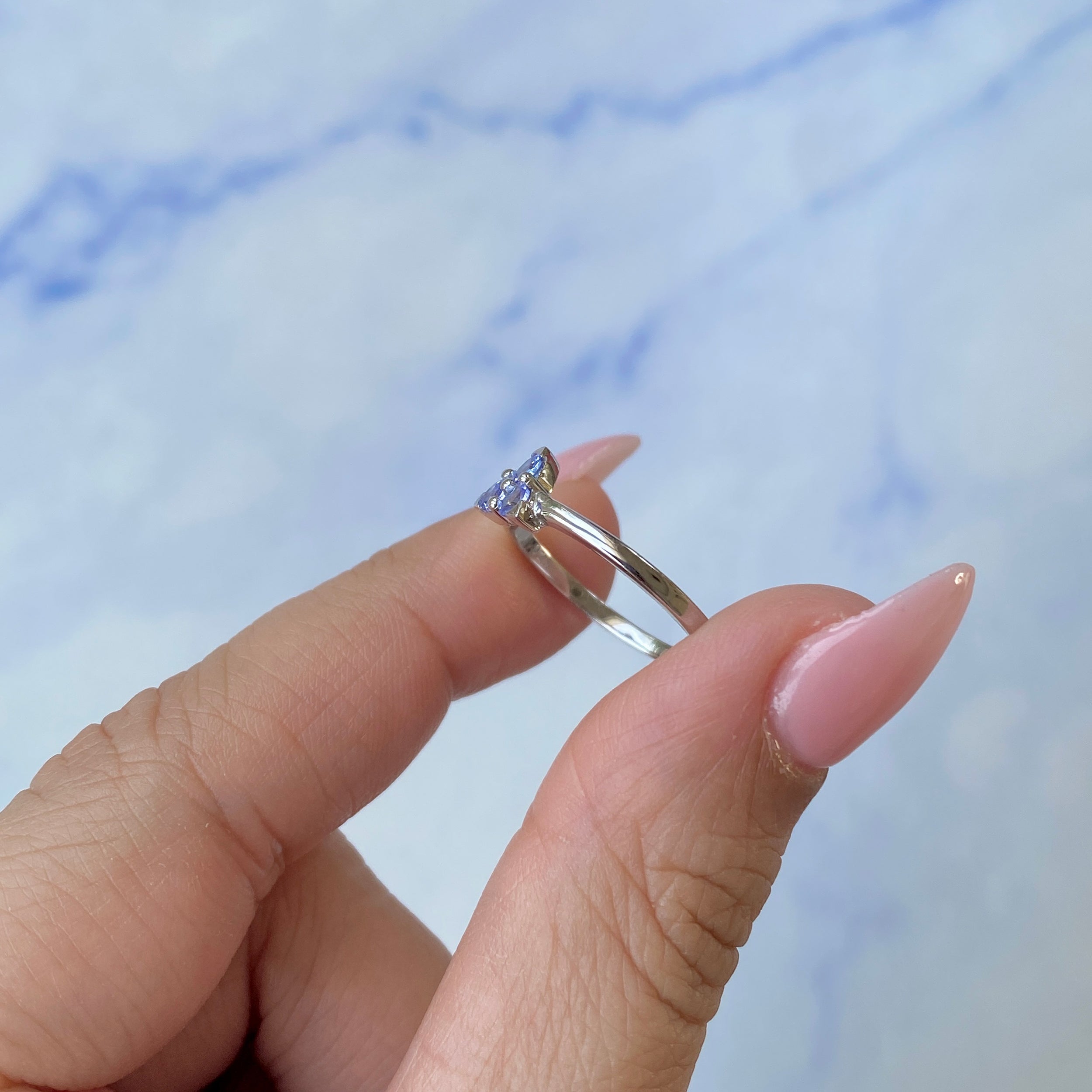 Tanzanite Ring-(TZN-SR-2669.)