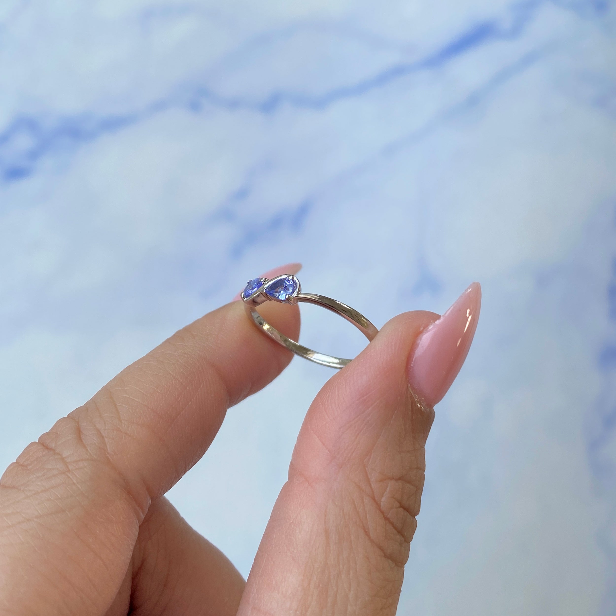 Tanzanite Ring-(TZN-SR-2672.)