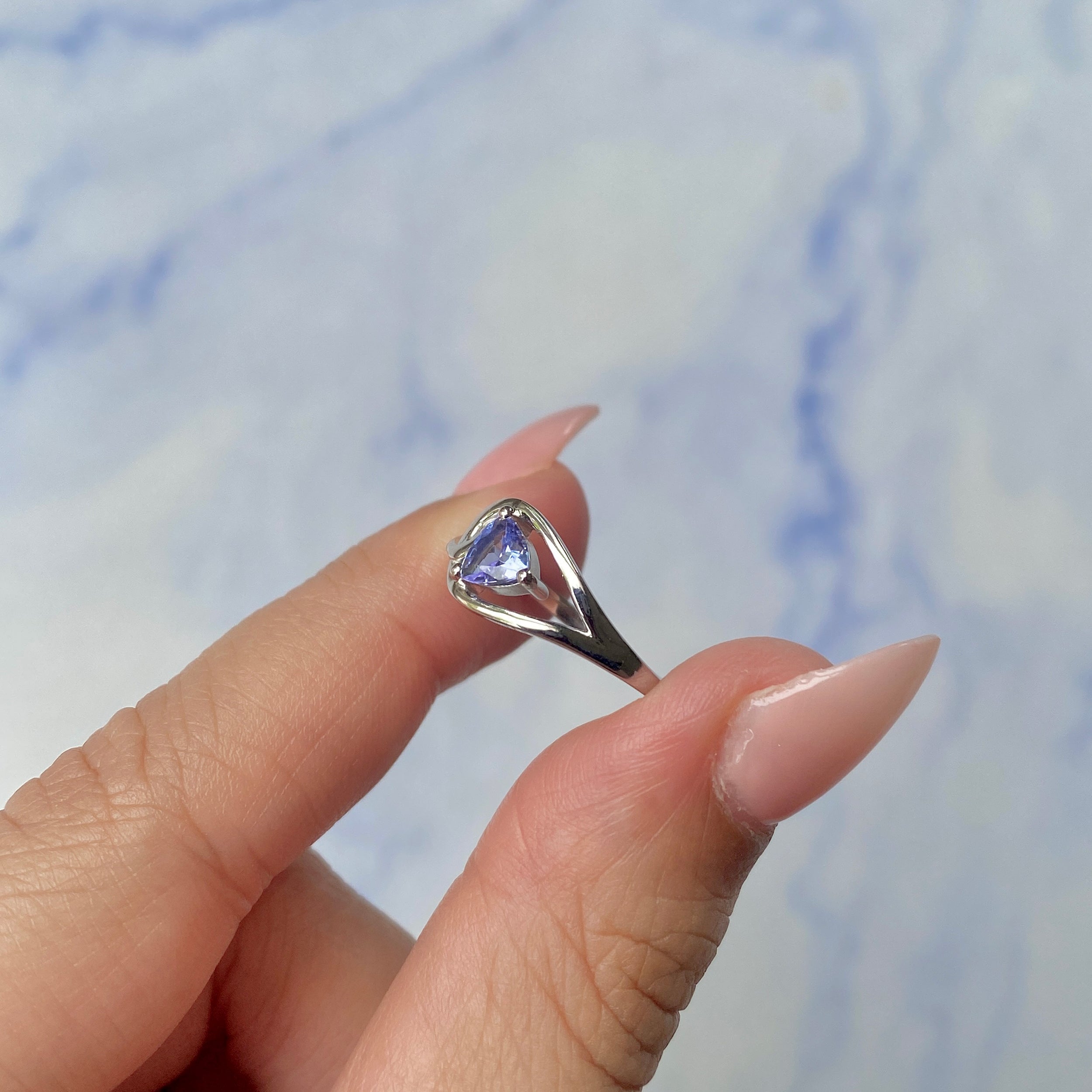 Tanzanite Ring-(TZN-SR-2676.)