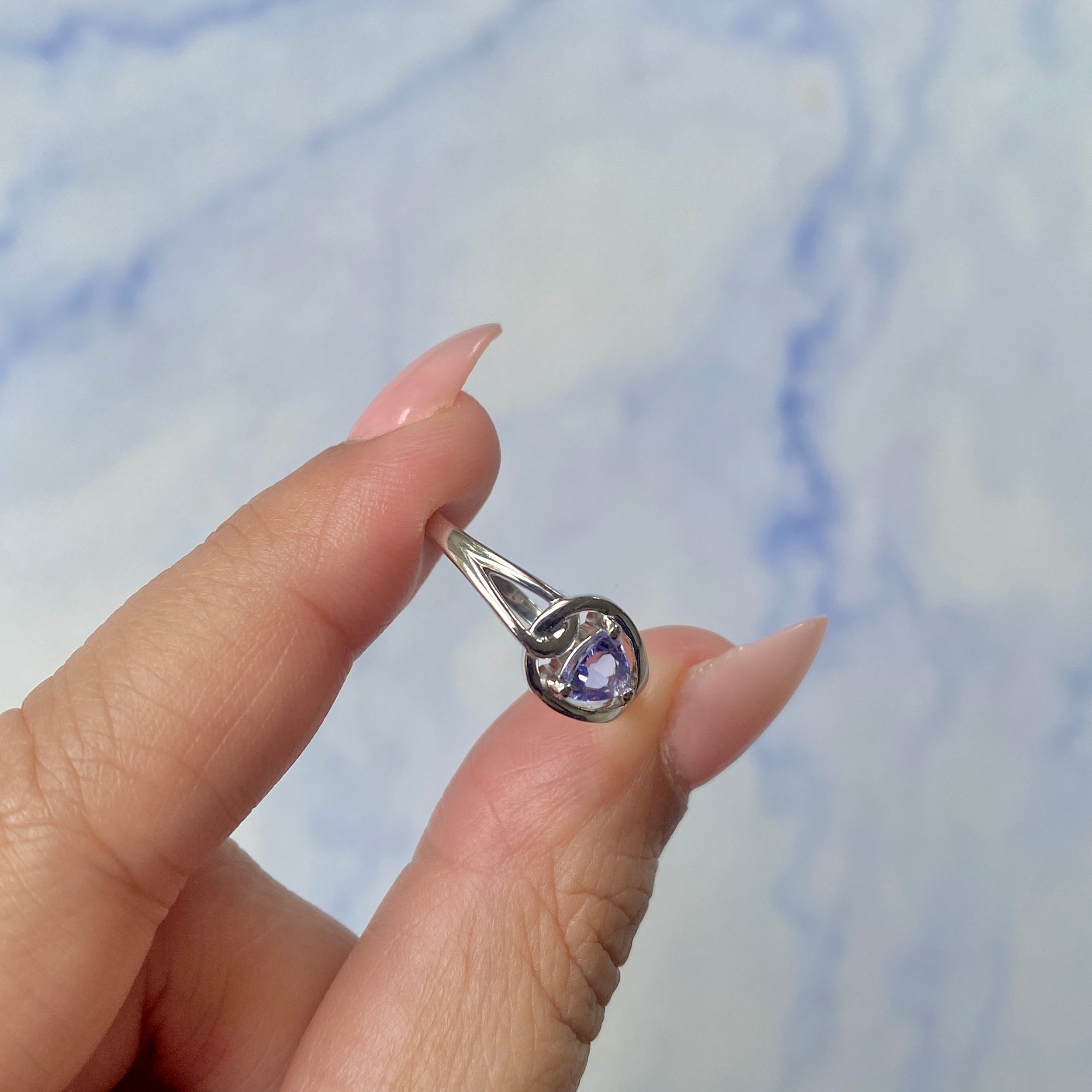 Tanzanite Ring-(TZN-SR-2676.)