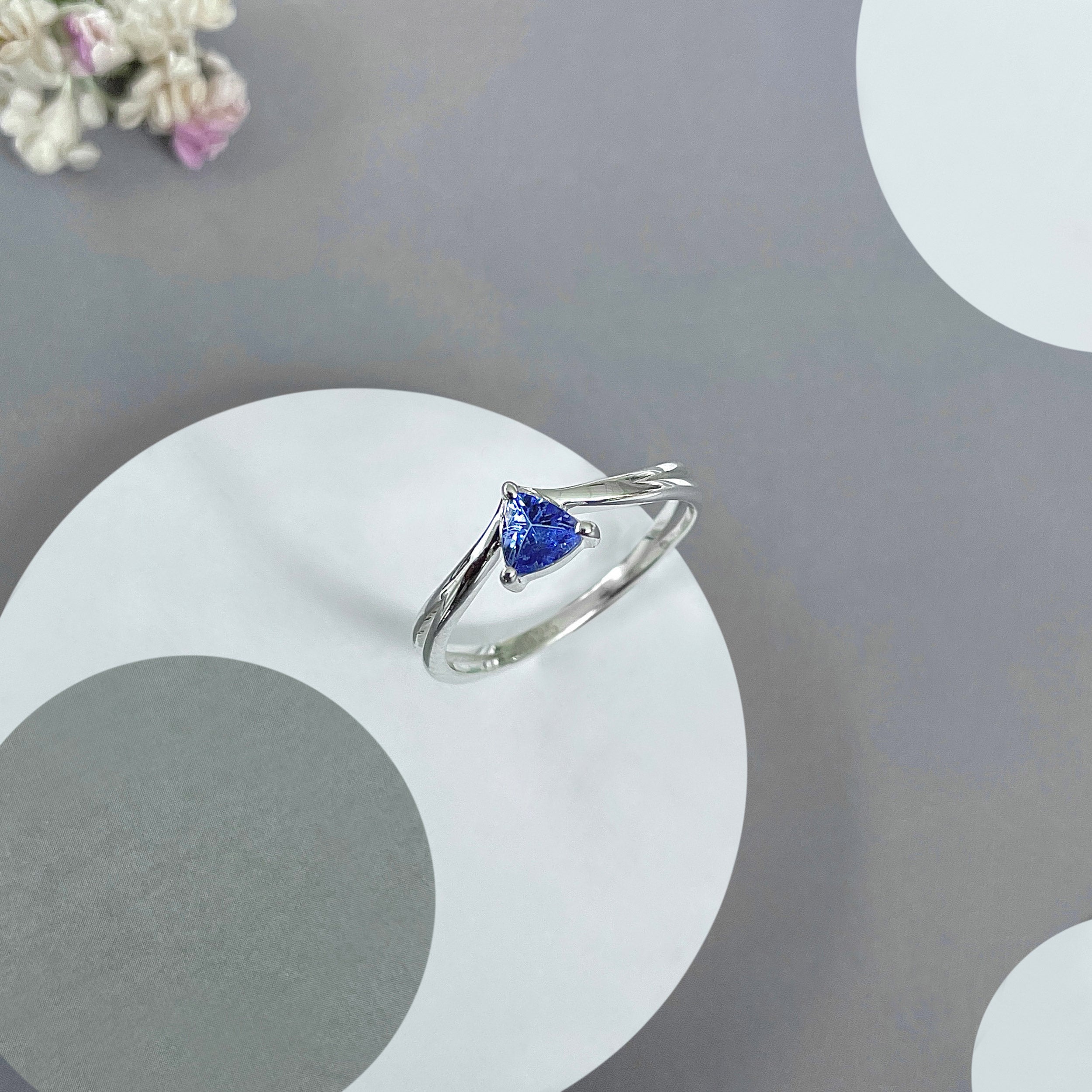 Tanzanite Ring-(TZN-SR-2694.)