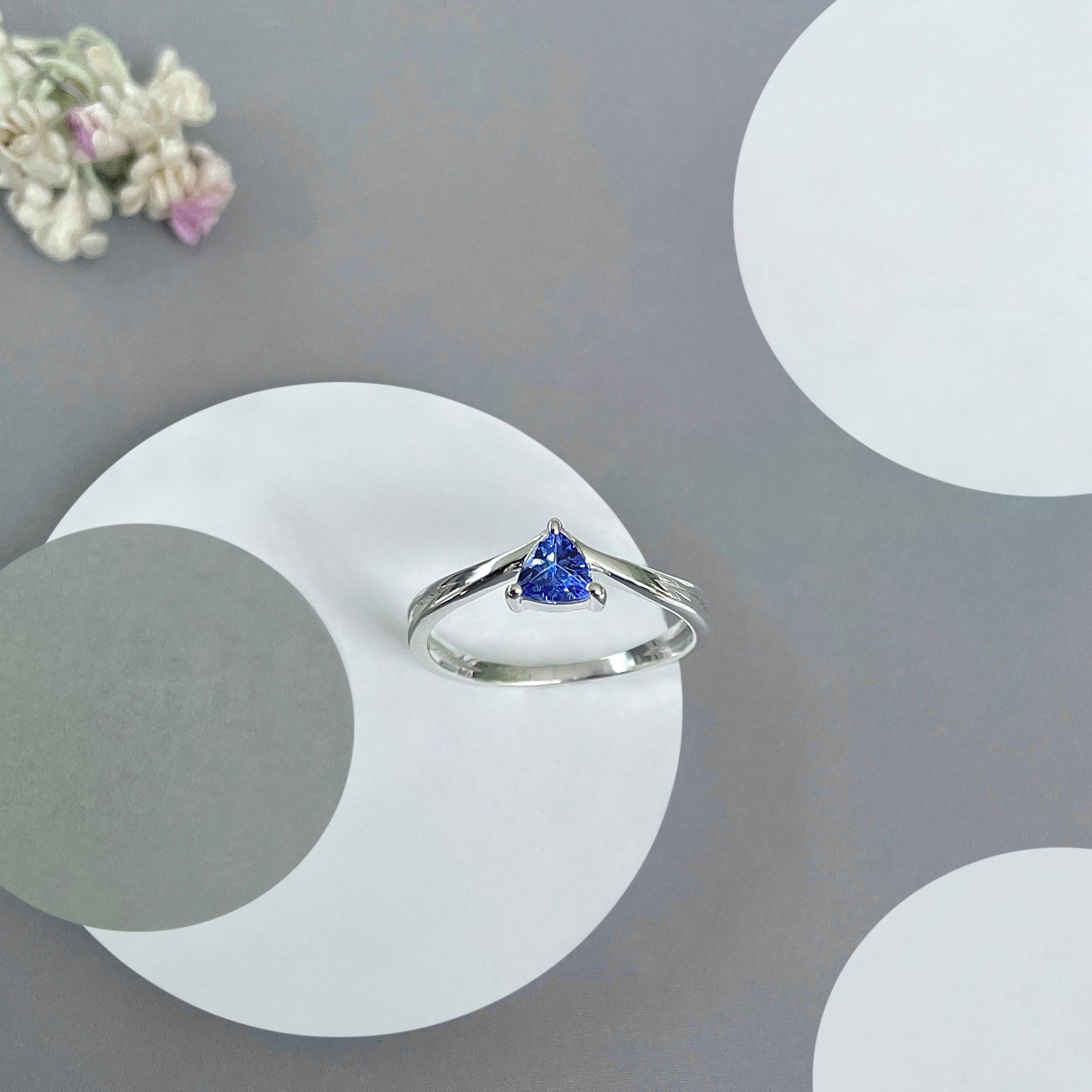 Tanzanite Ring-(TZN-SR-2694.)