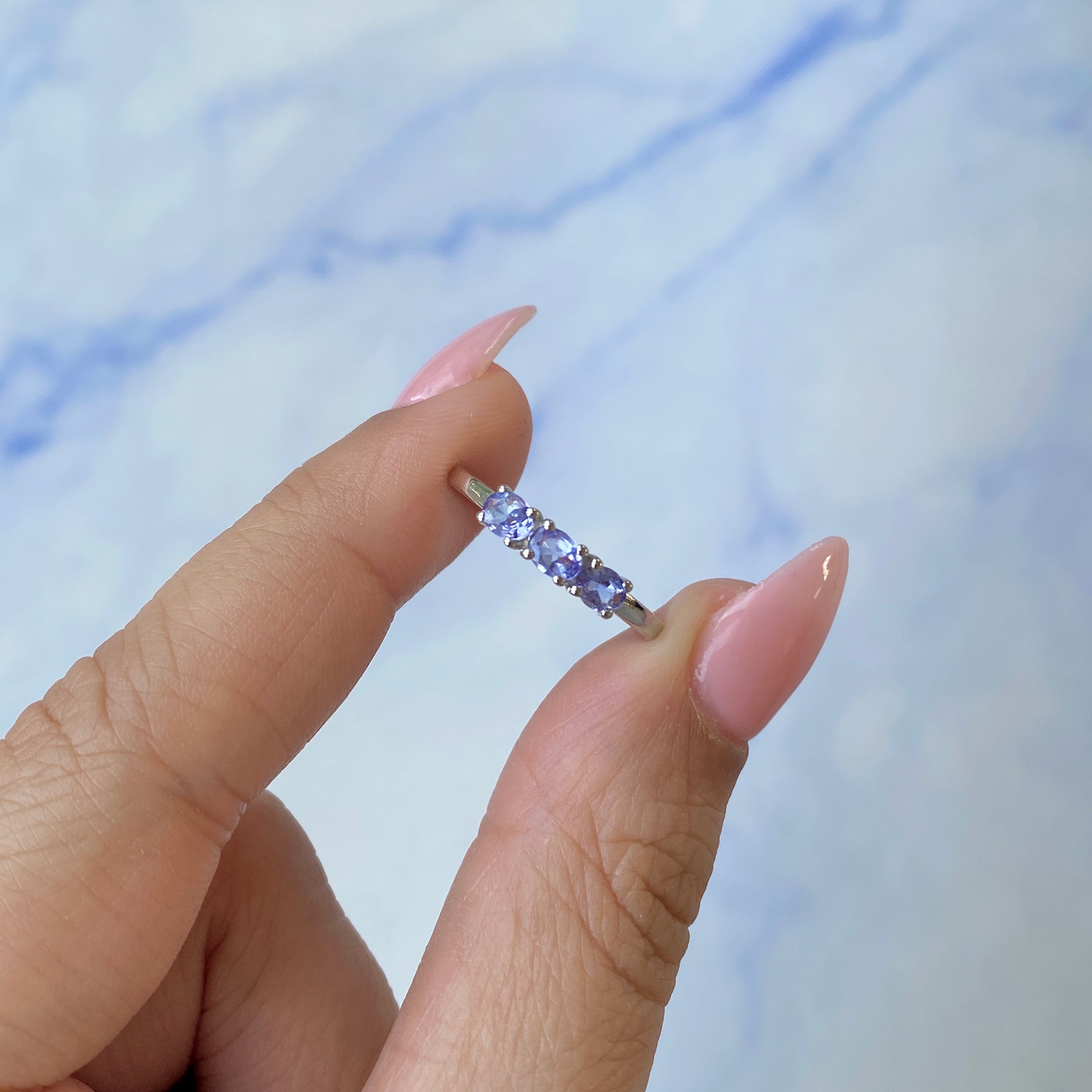 Tanzanite Ring-(TZN-SR-2697.)