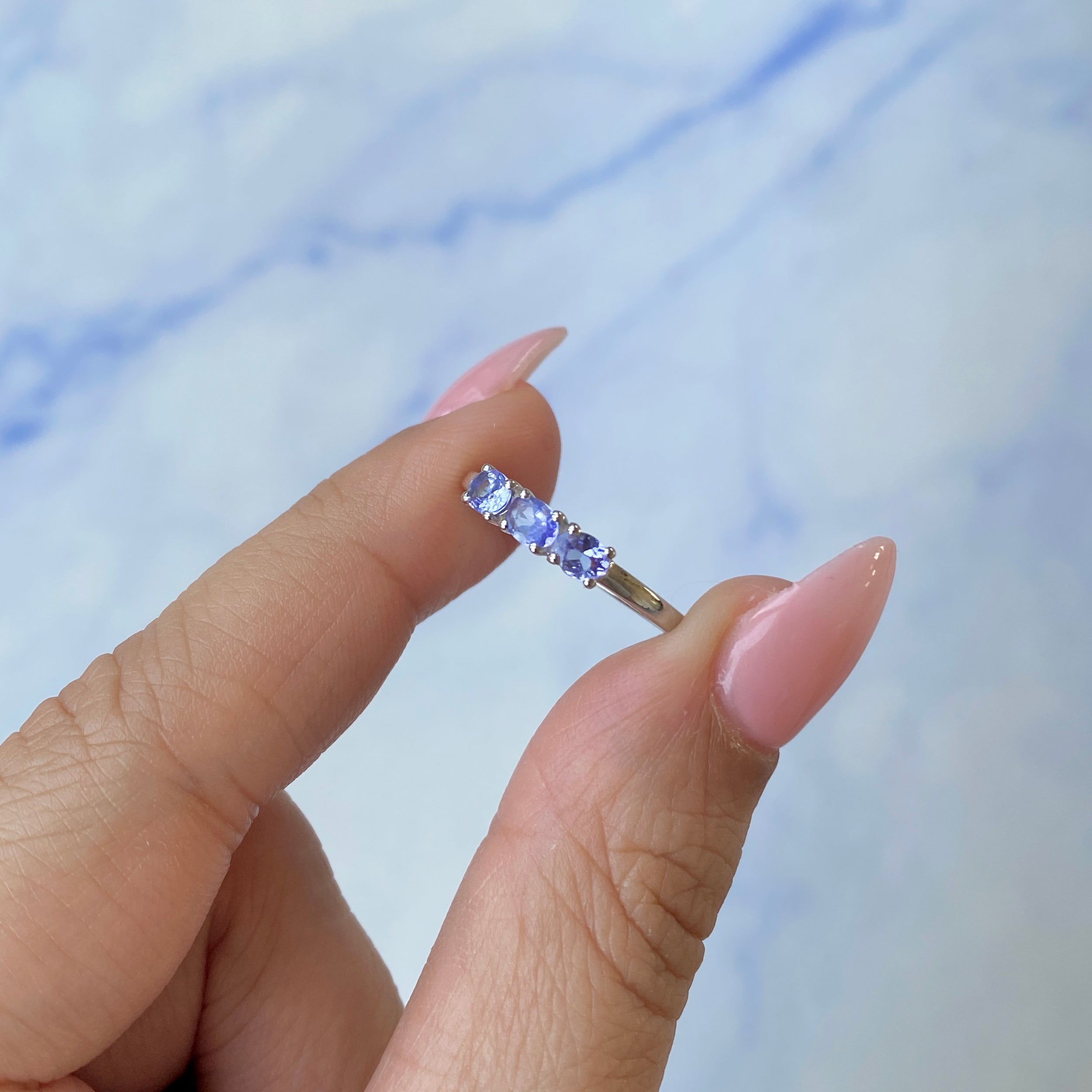 Tanzanite Ring-(TZN-SR-2697.)