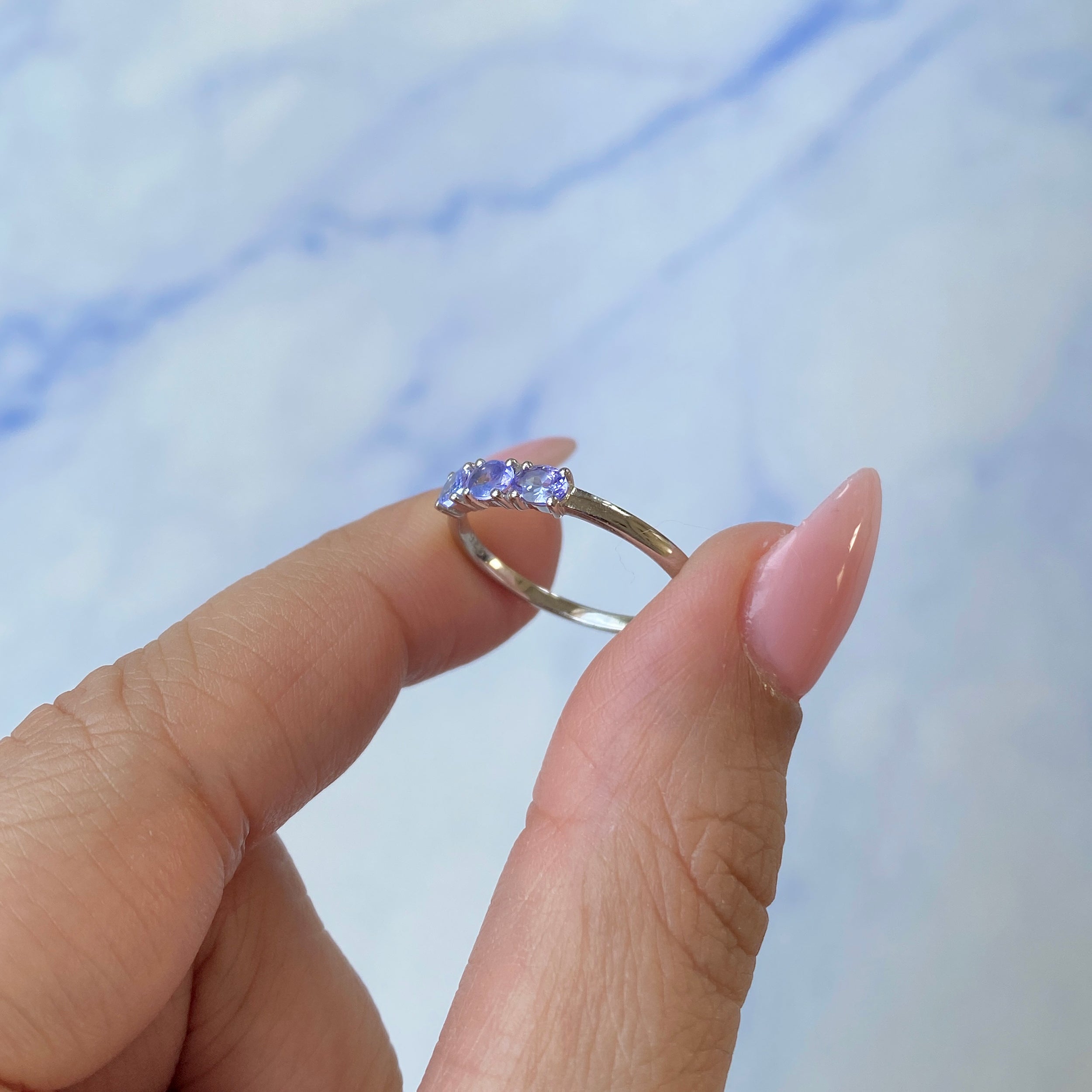 Tanzanite Ring-(TZN-SR-2697.)