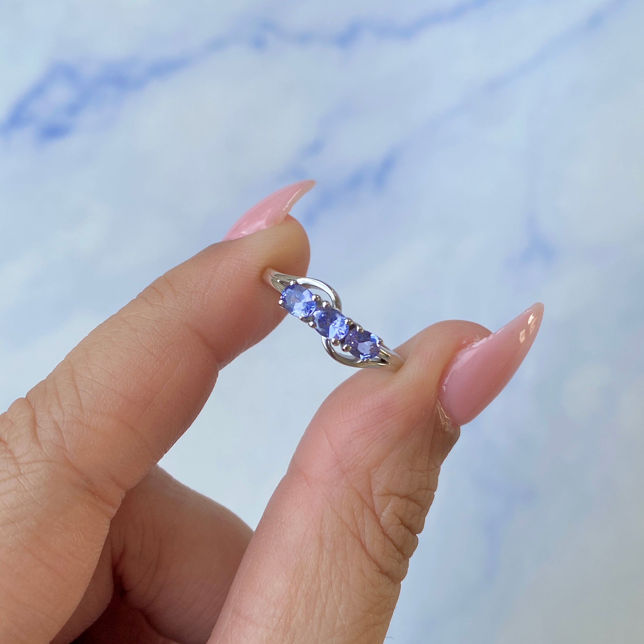 Tanzanite Ring-(TZN-SR-2699.)