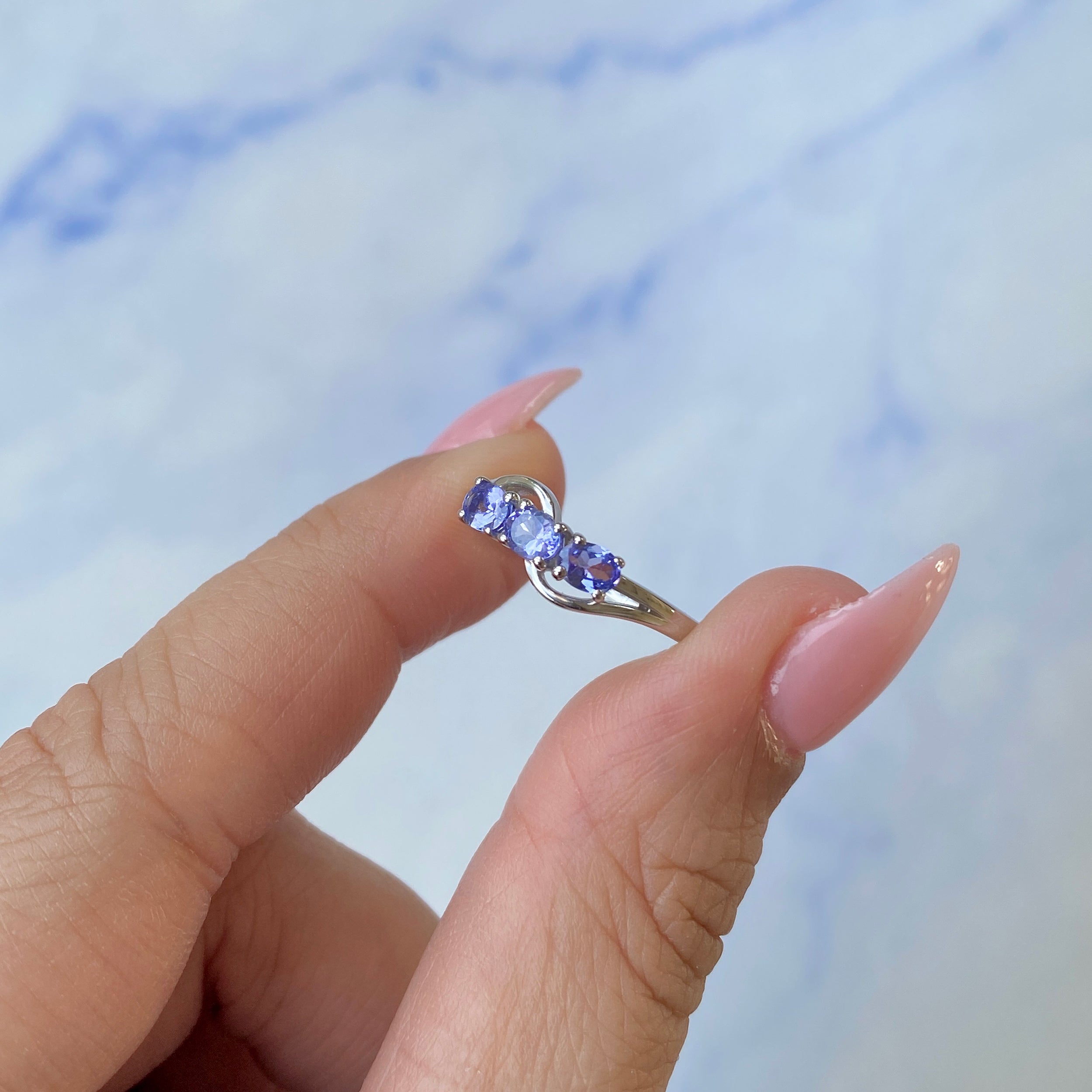 Tanzanite Ring-(TZN-SR-2699.)
