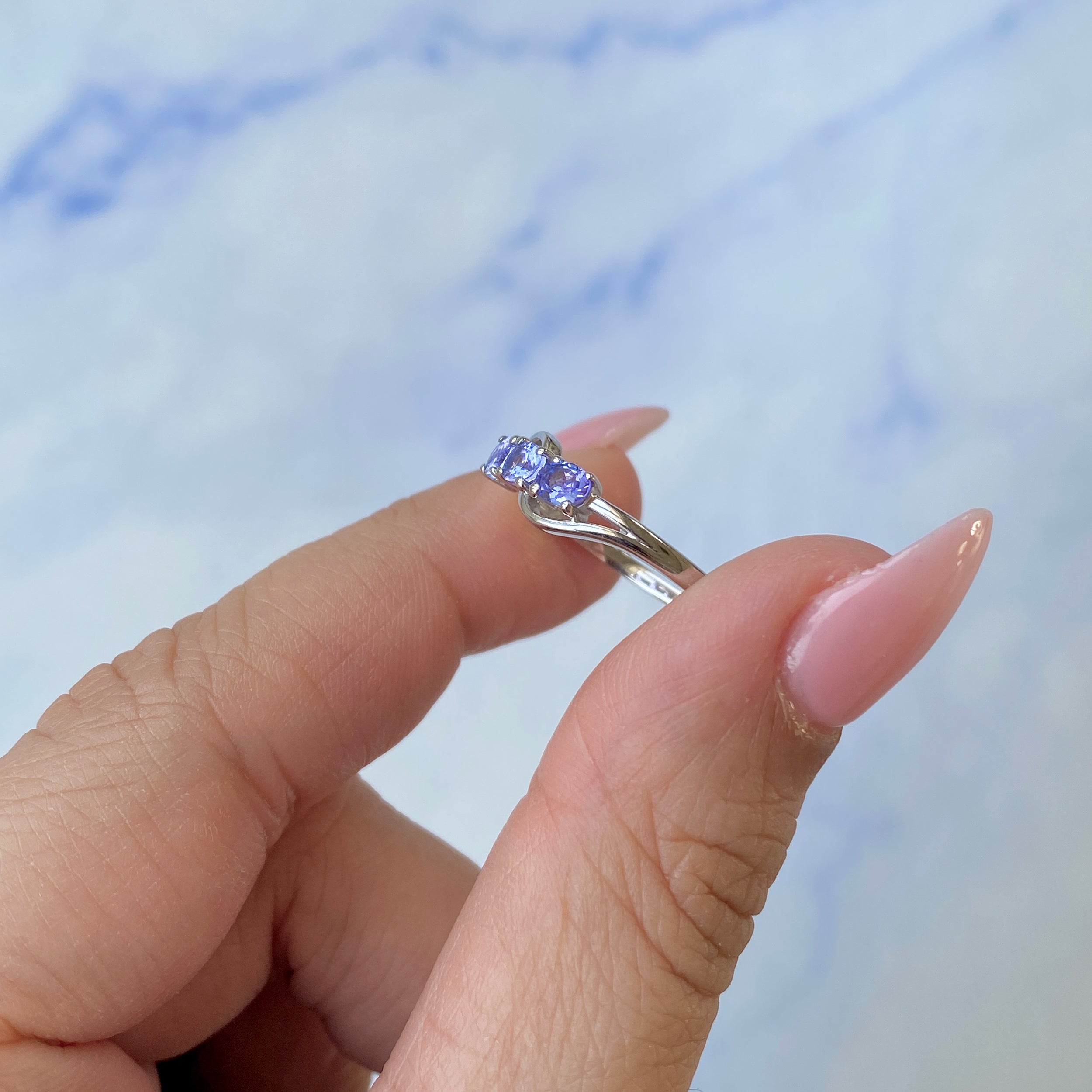 Tanzanite Ring-(TZN-SR-2699.)