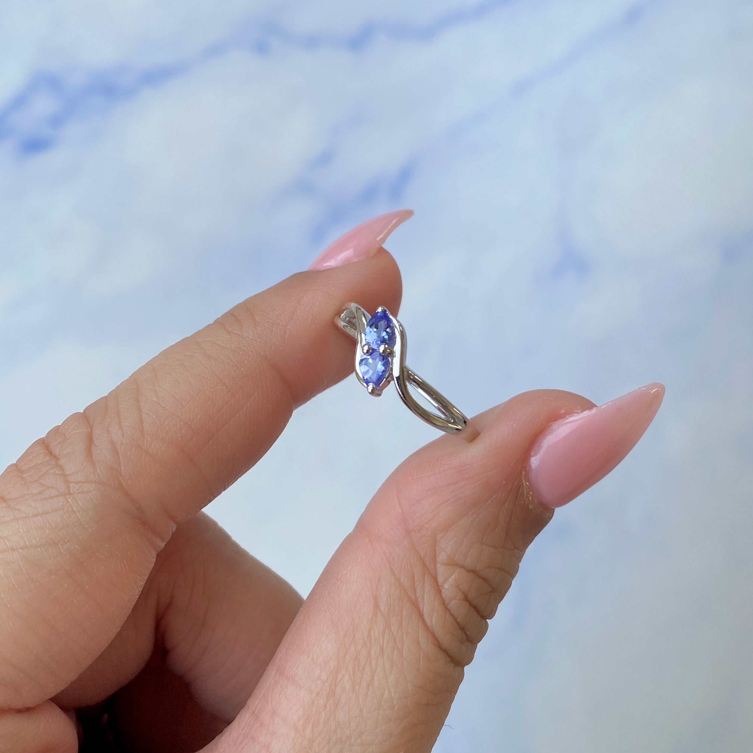 Tanzanite Ring-(TZN-SR-2706.)