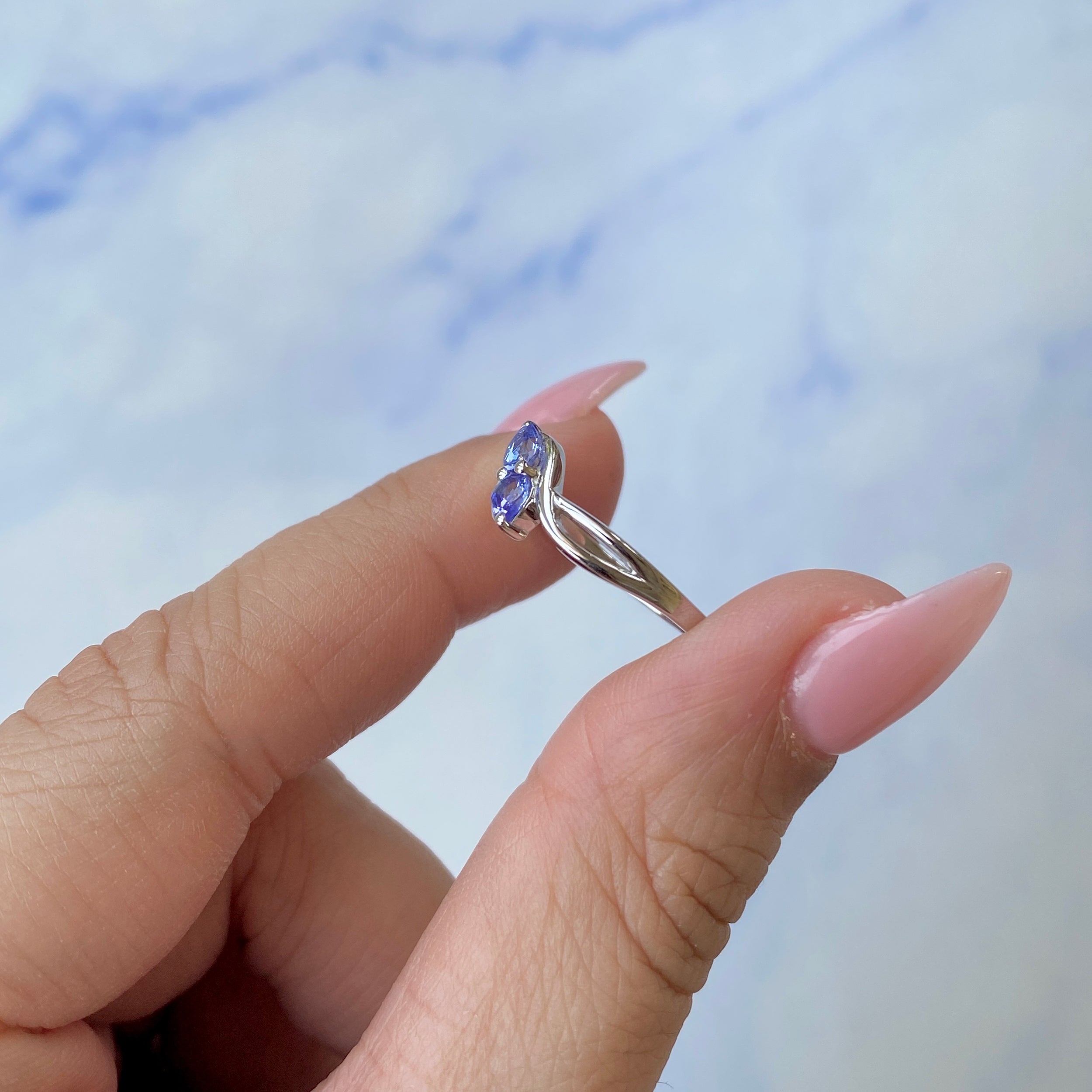 Tanzanite Ring-(TZN-SR-2706.)