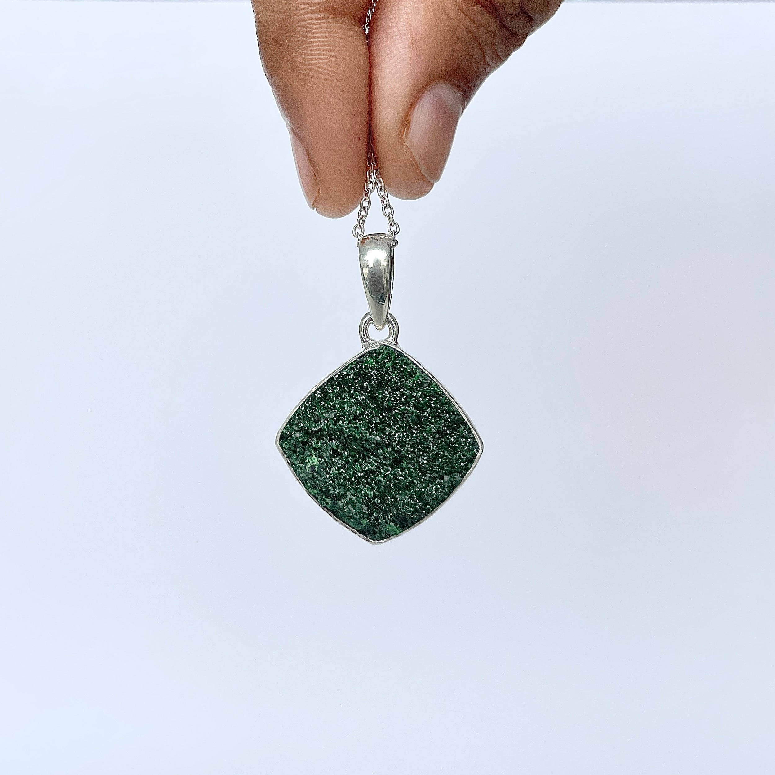 Uvarovite Pendant-(UVR-P-144.)