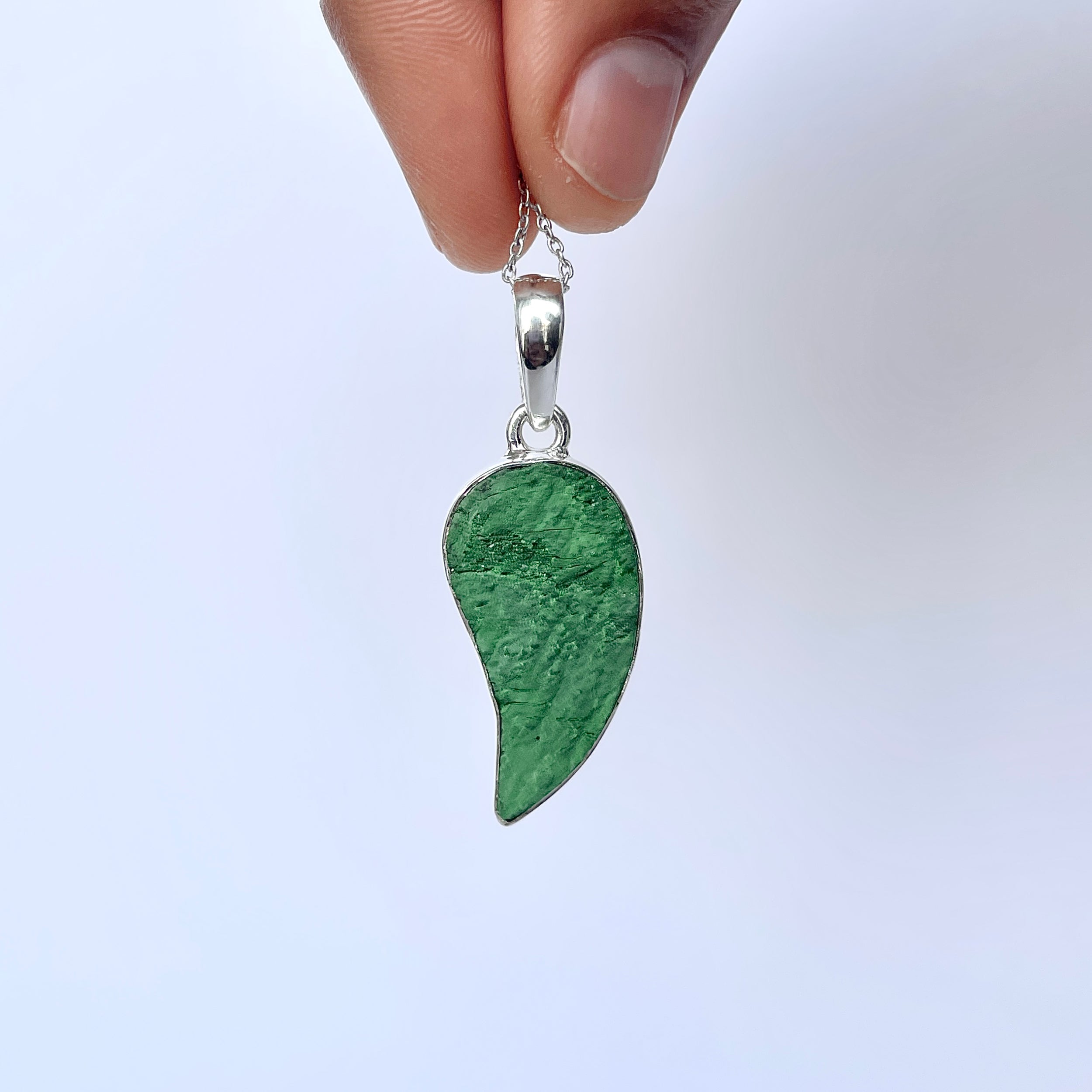 Uvarovite Pendant-(UVR-P-158.)
