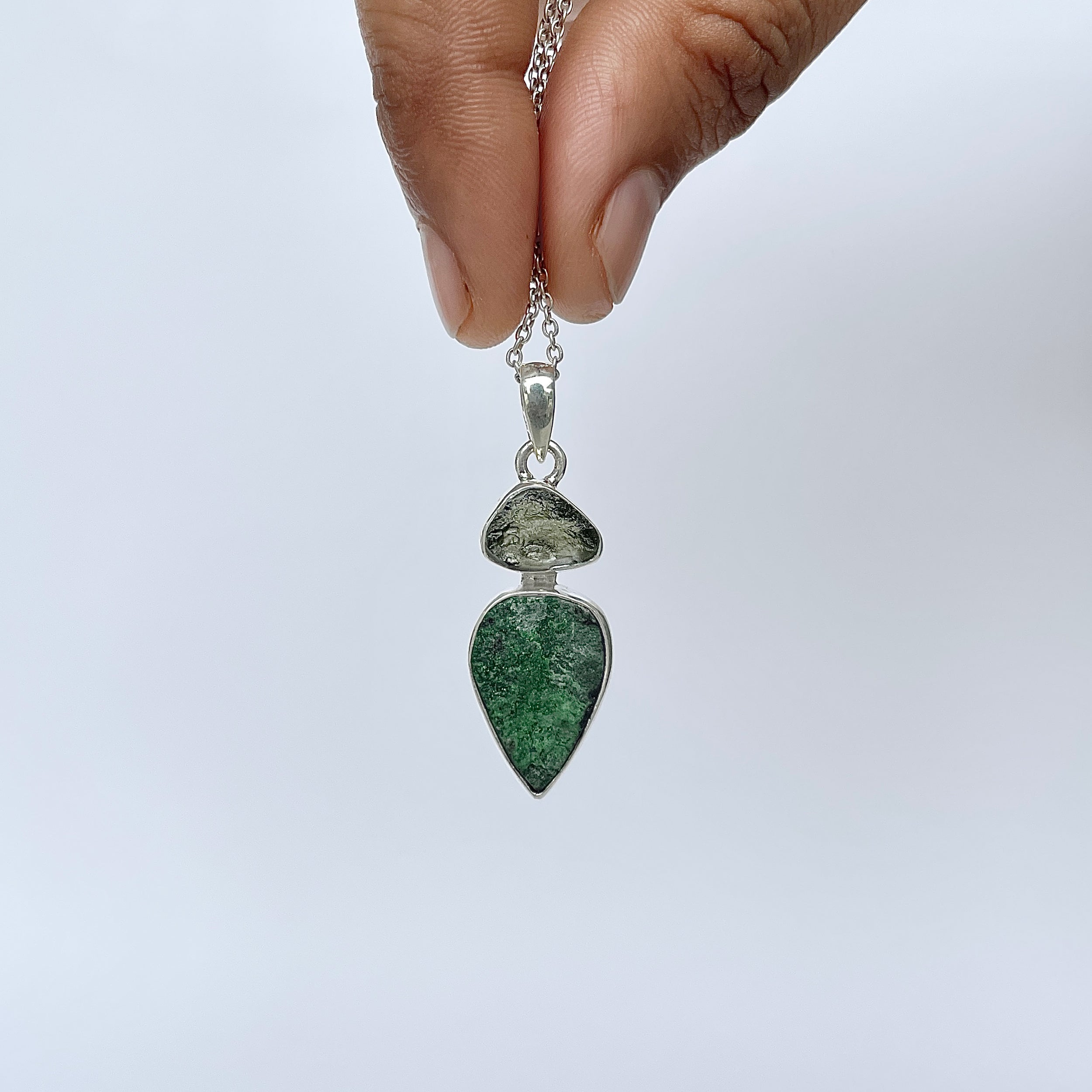 Uvarovite Pendant-(UVR-P-79.)