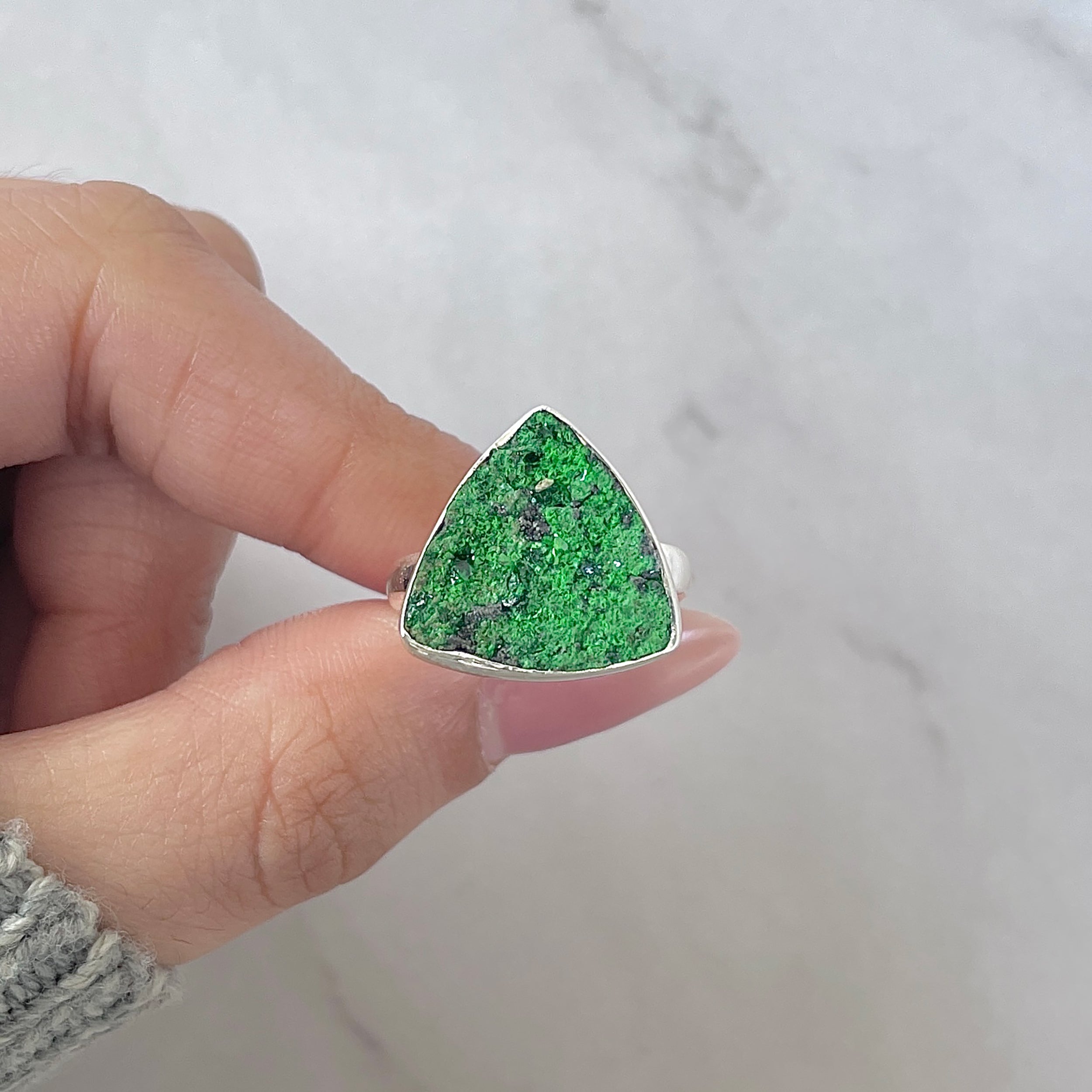 Uvarovite Ring-(UVR-R-126.)