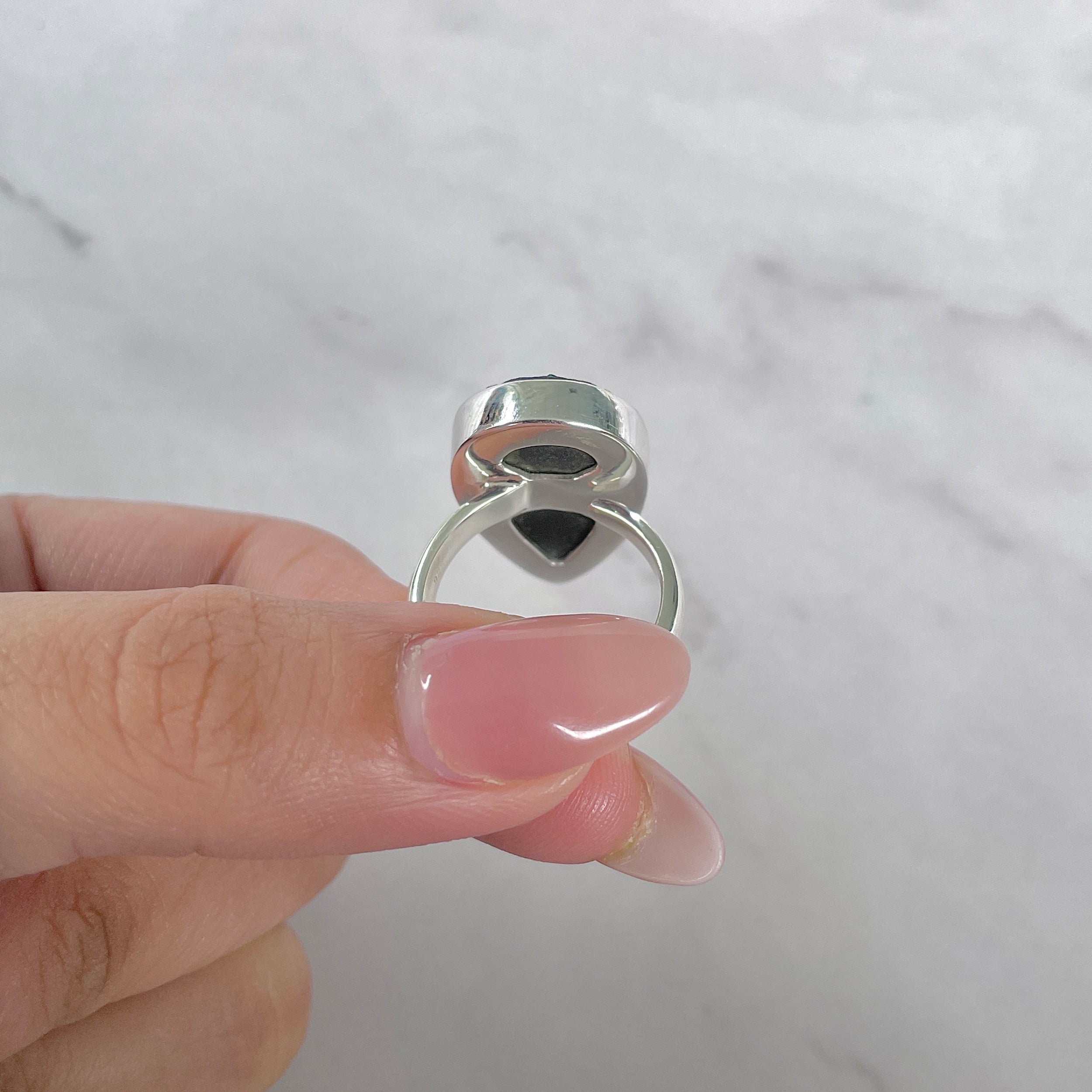 Uvarovite Adjustable Ring-(UVR-R-133.)