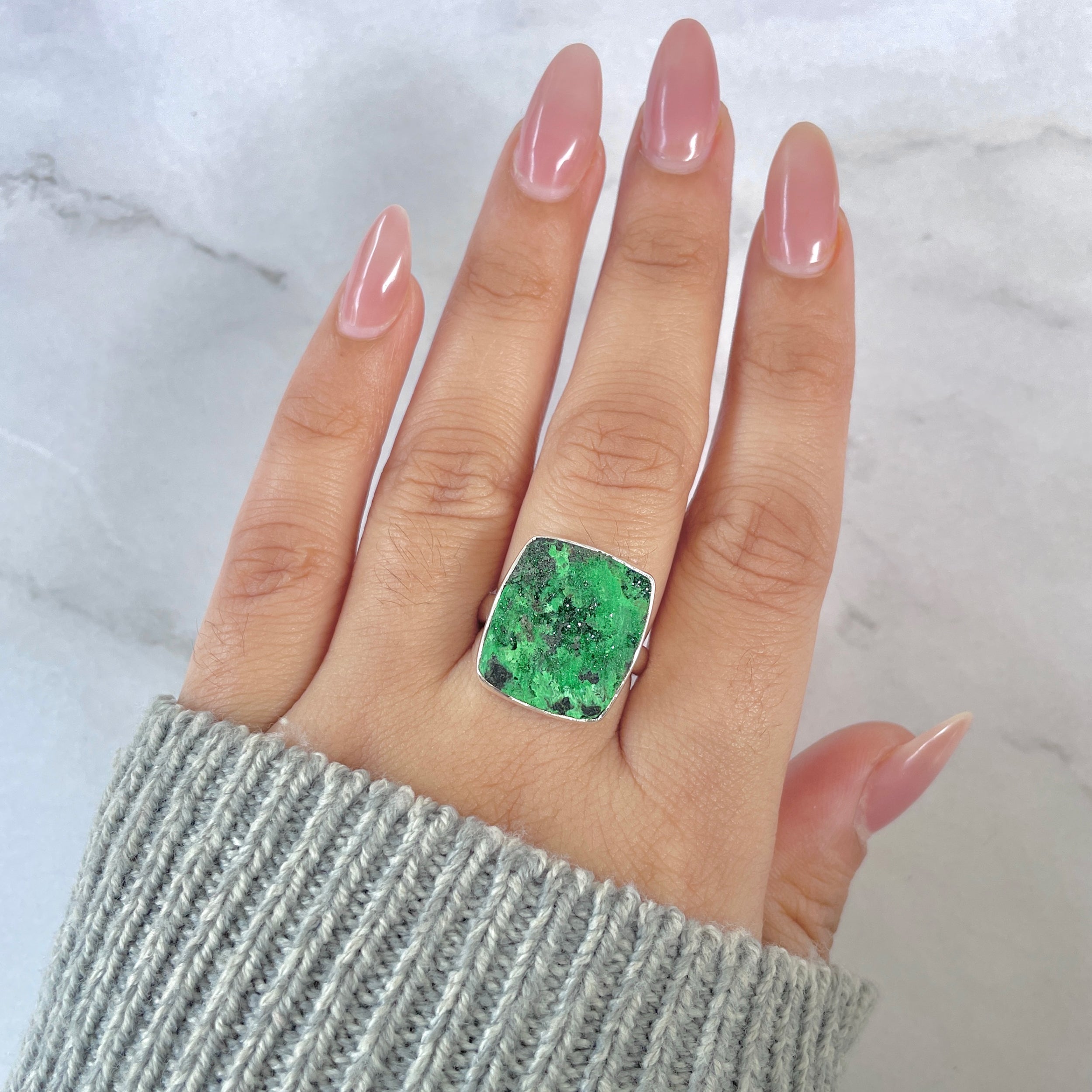 Uvarovite Ring-(UVR-R-137.)