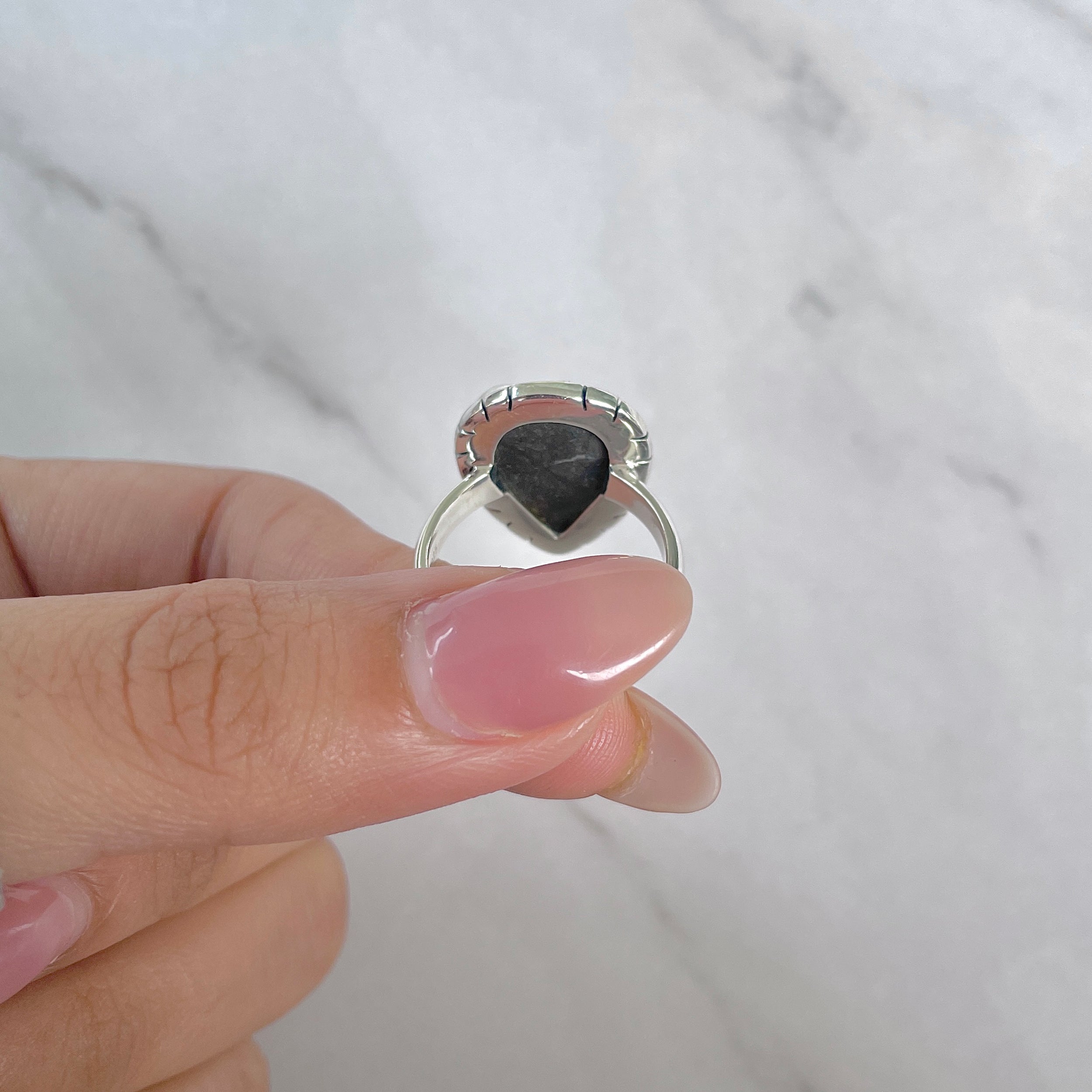 Uvarovite Ring Size 8-(UVR-R-141.)