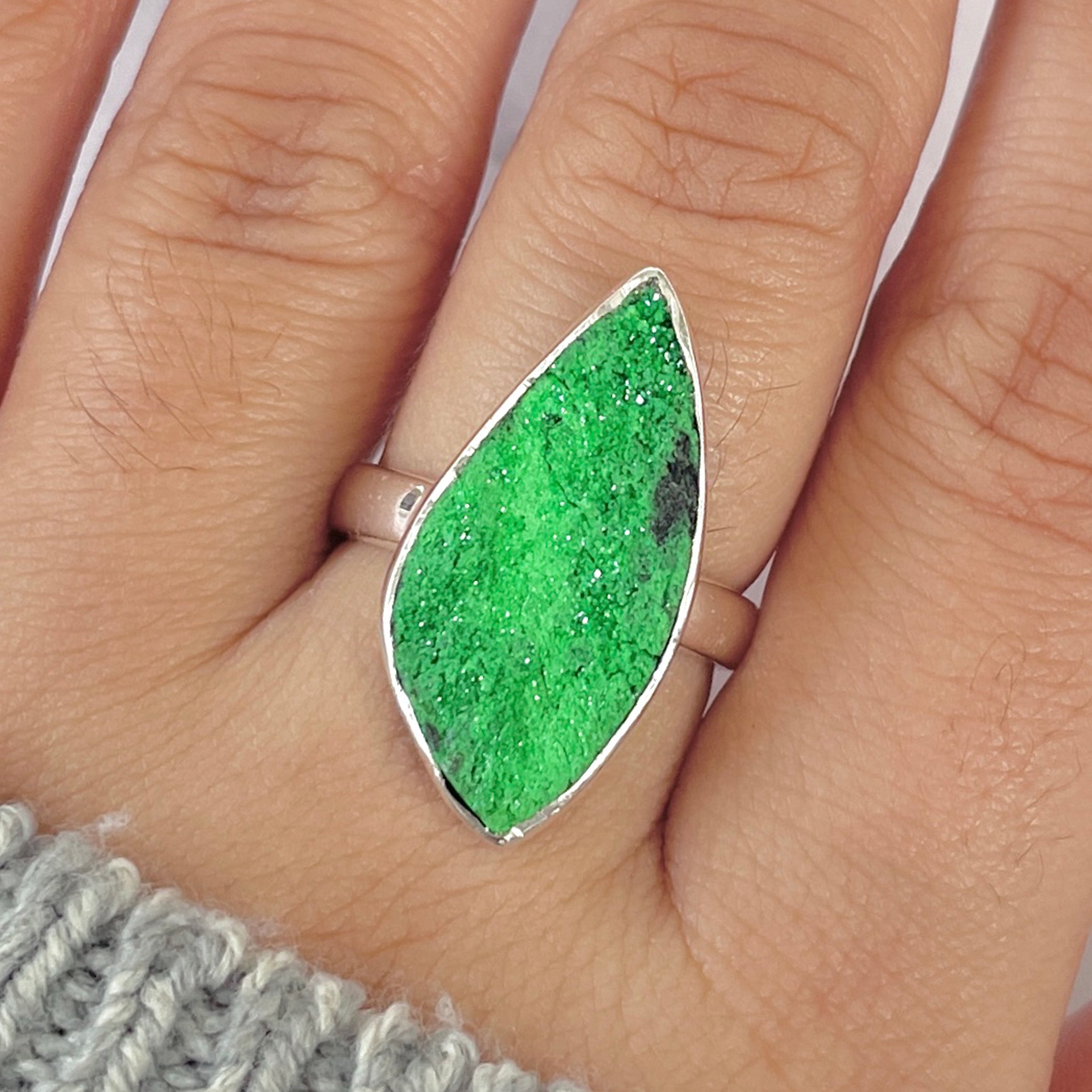 Uvarovite Ring-(UVR-R-150.)